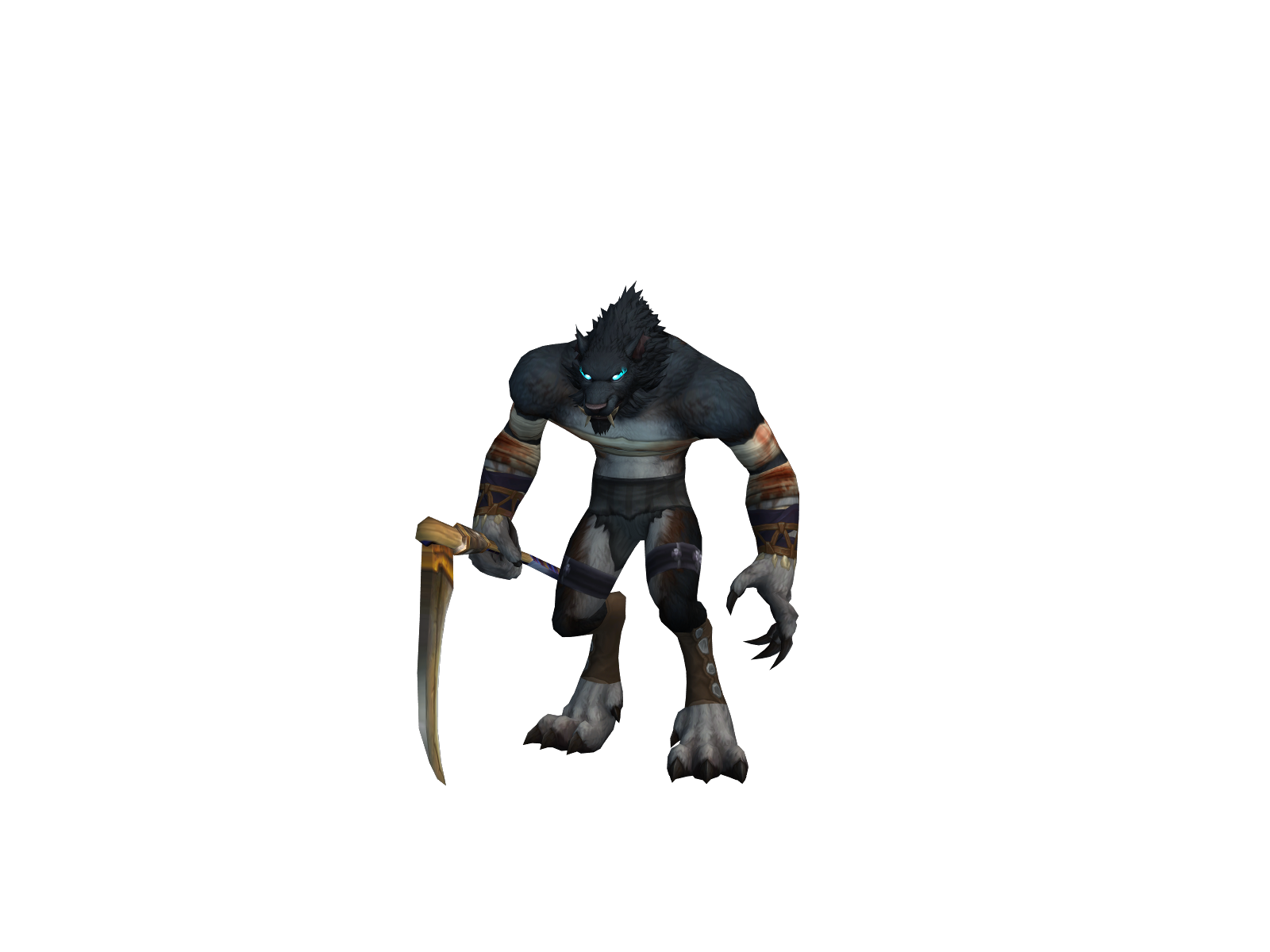 Pestbeisser 3D character render