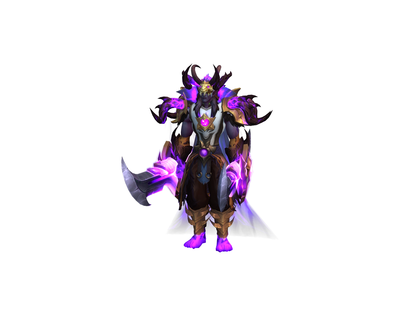 Voidrush 3D character render