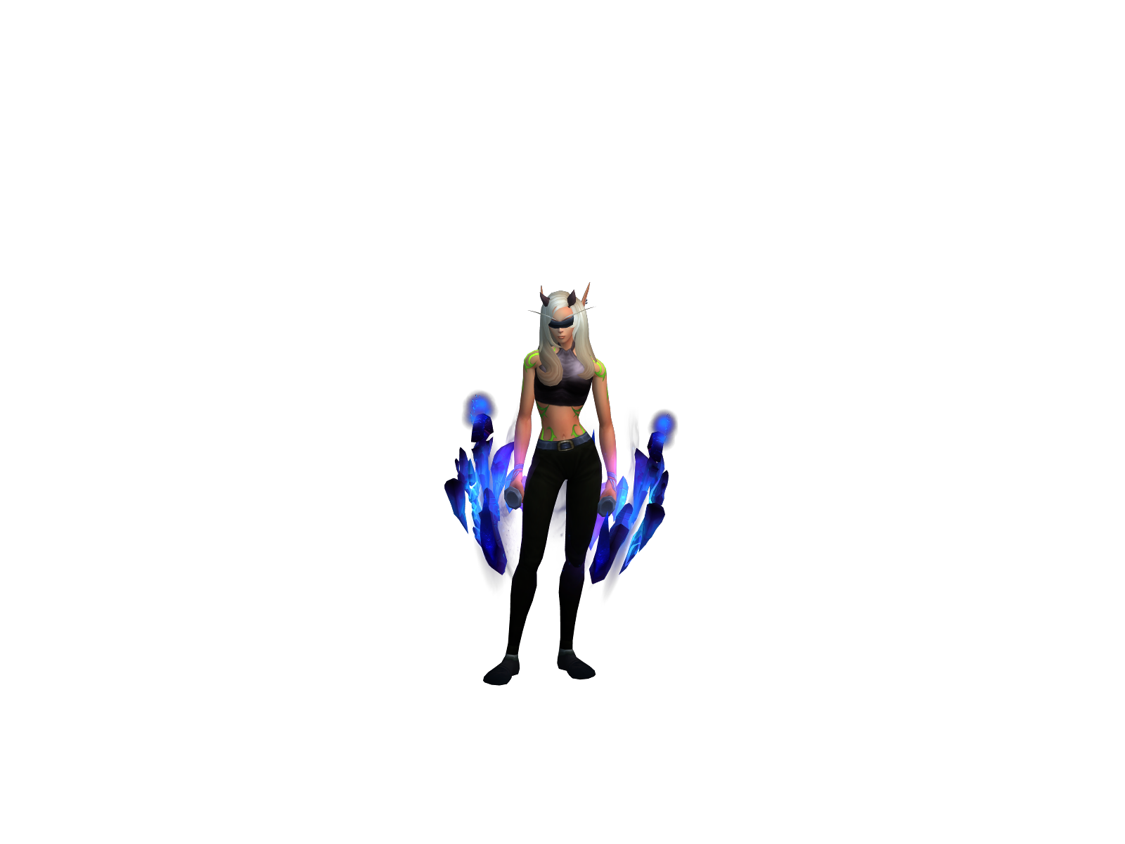 Moonya 3D character render