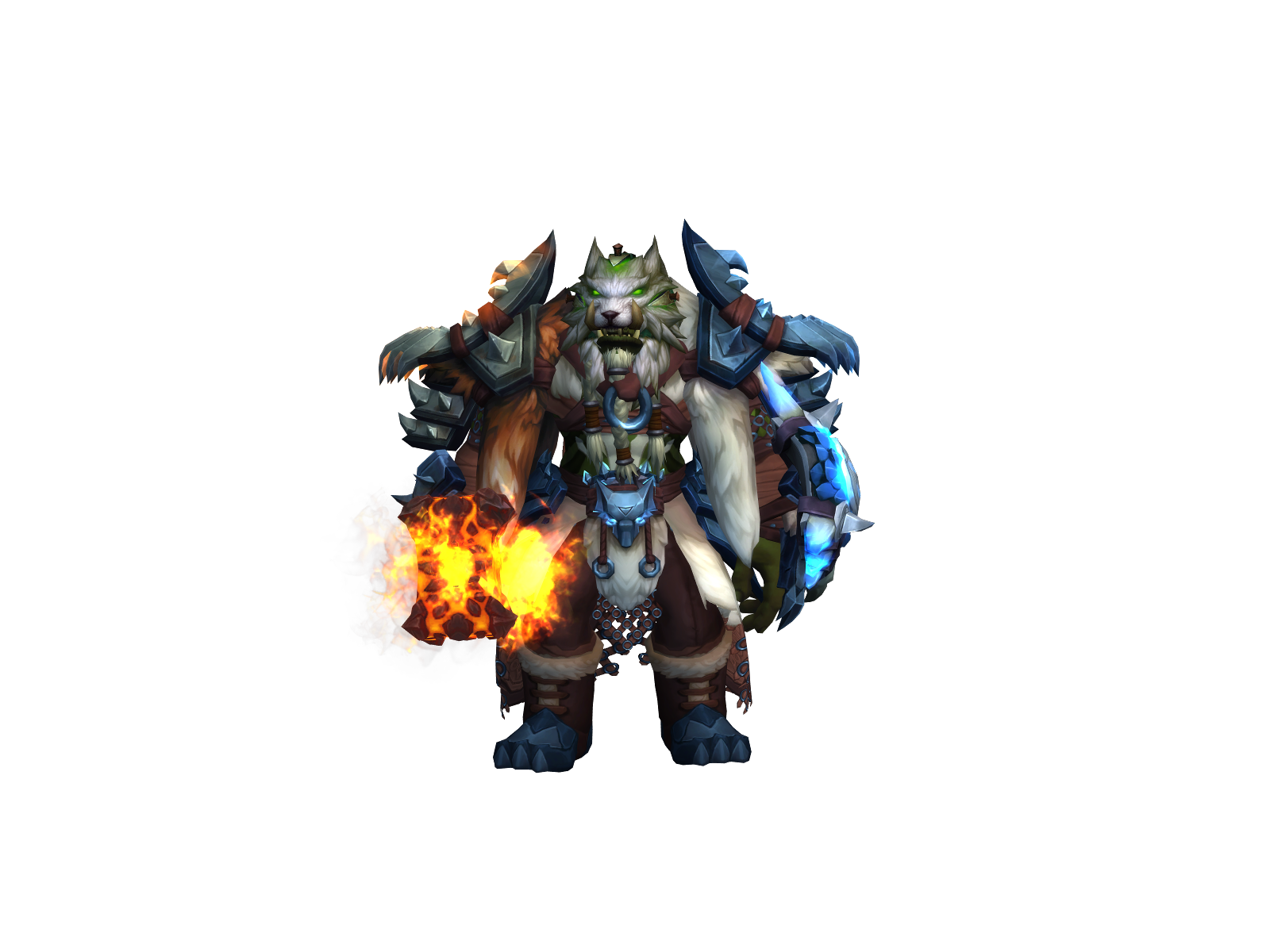 Stormblessed 3D character render