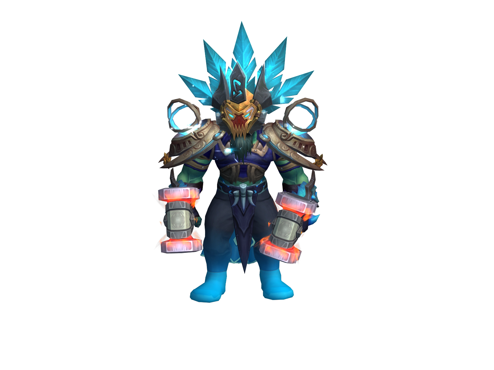 Lavaspam character render
