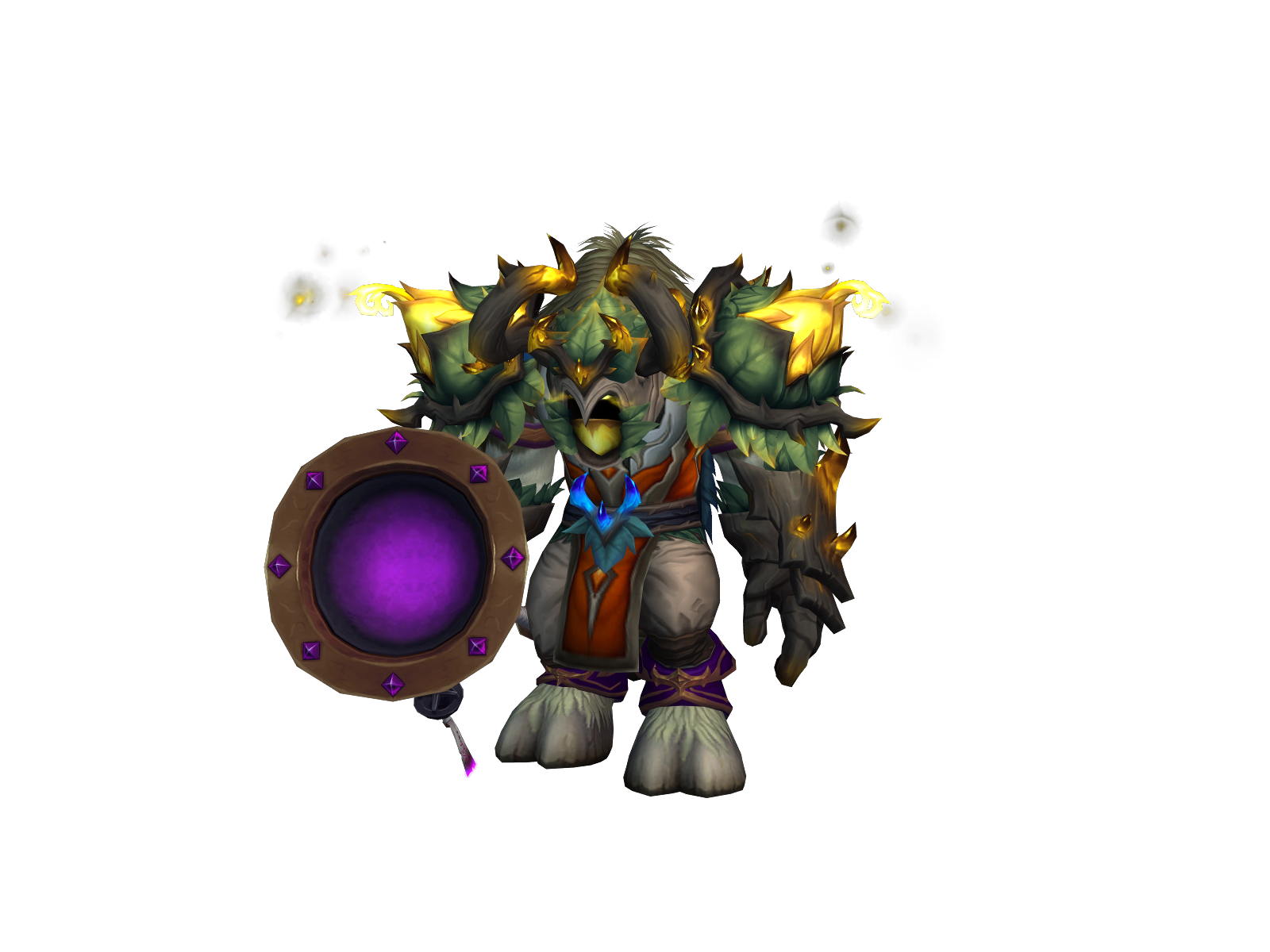 Bullwyse 3D character render