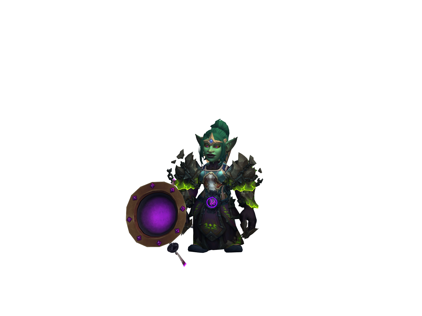 Wemirel 3D character render