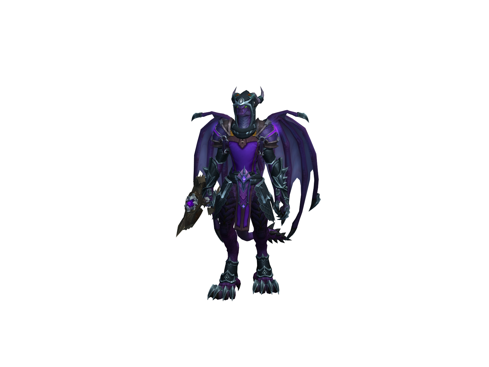 Hellmidragon 3D character render