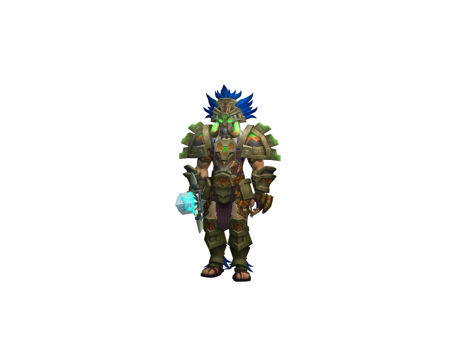 Søñgøkú 3D character render