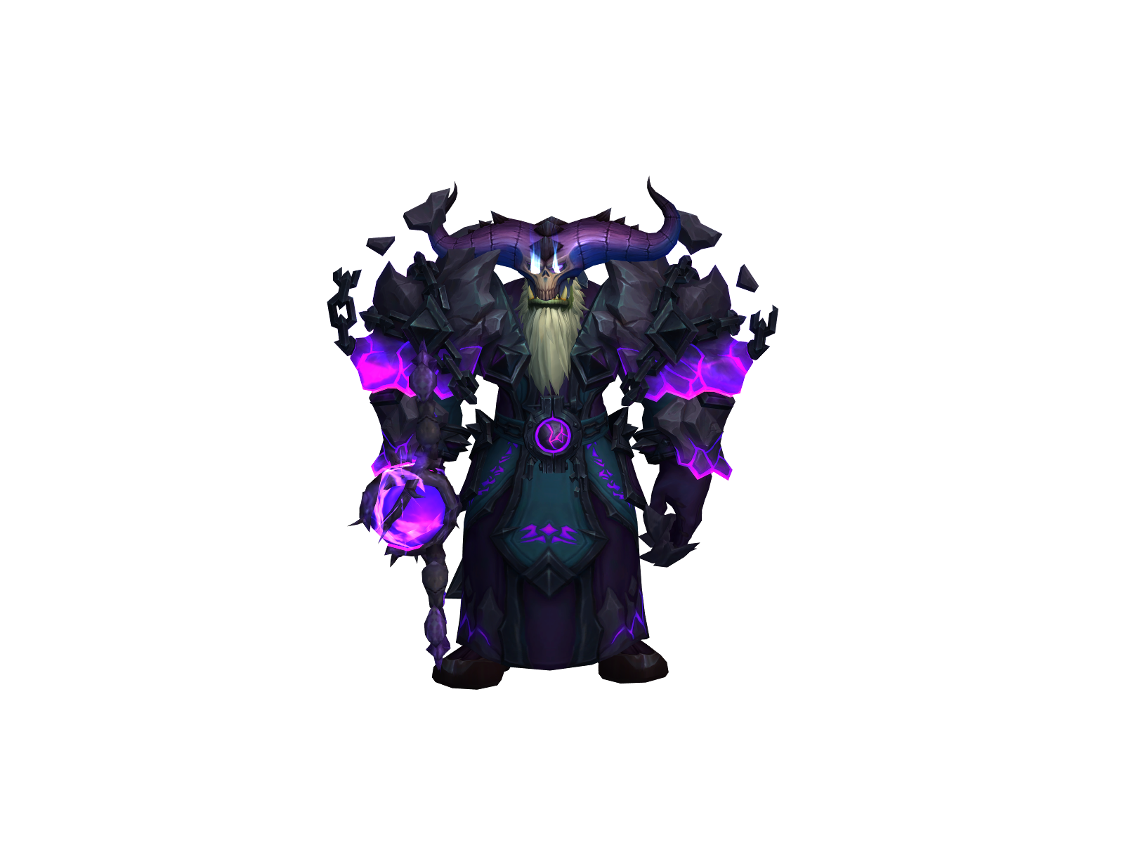 Noctiluan 3D character render