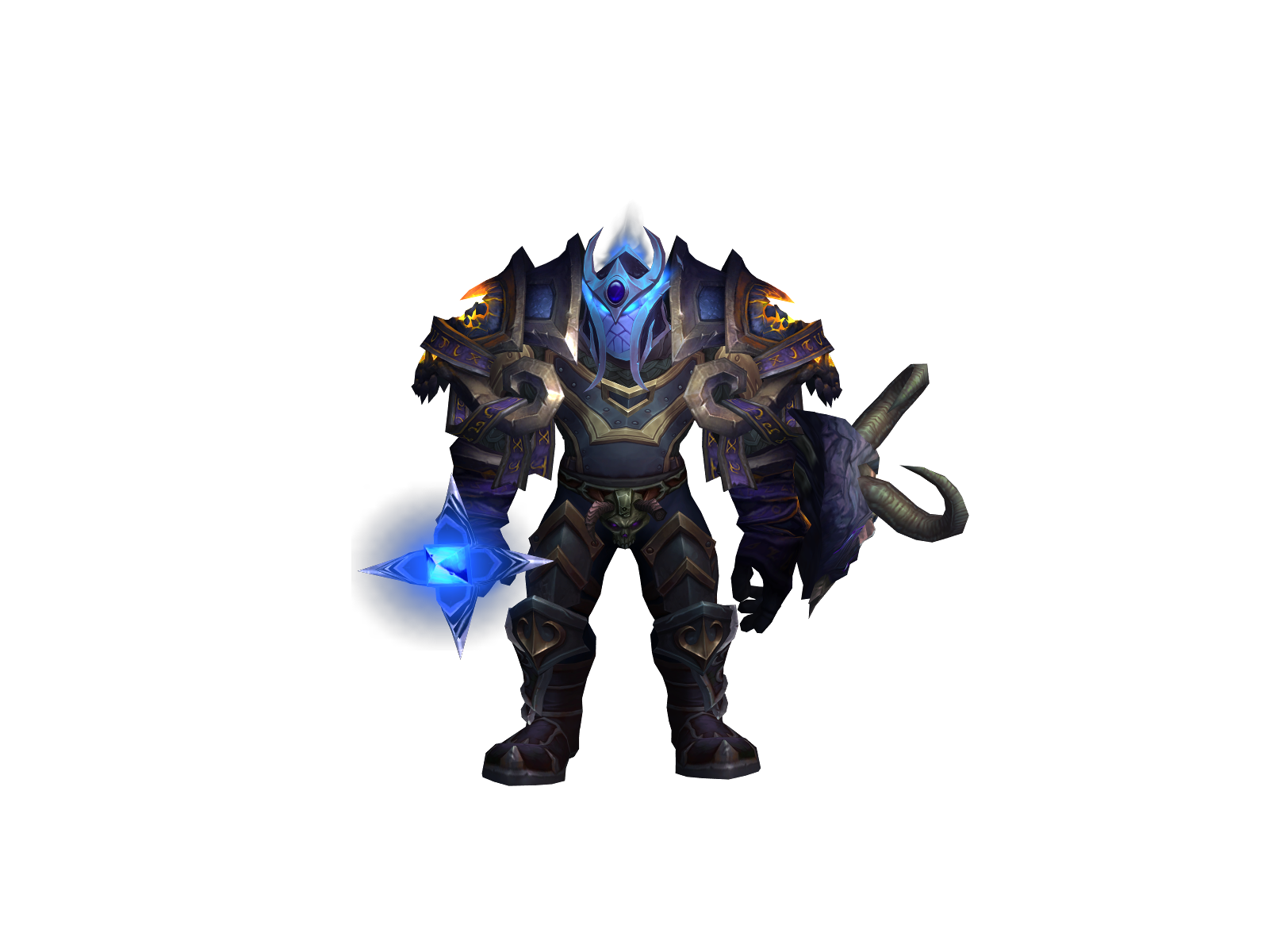 Drogash 3D character render