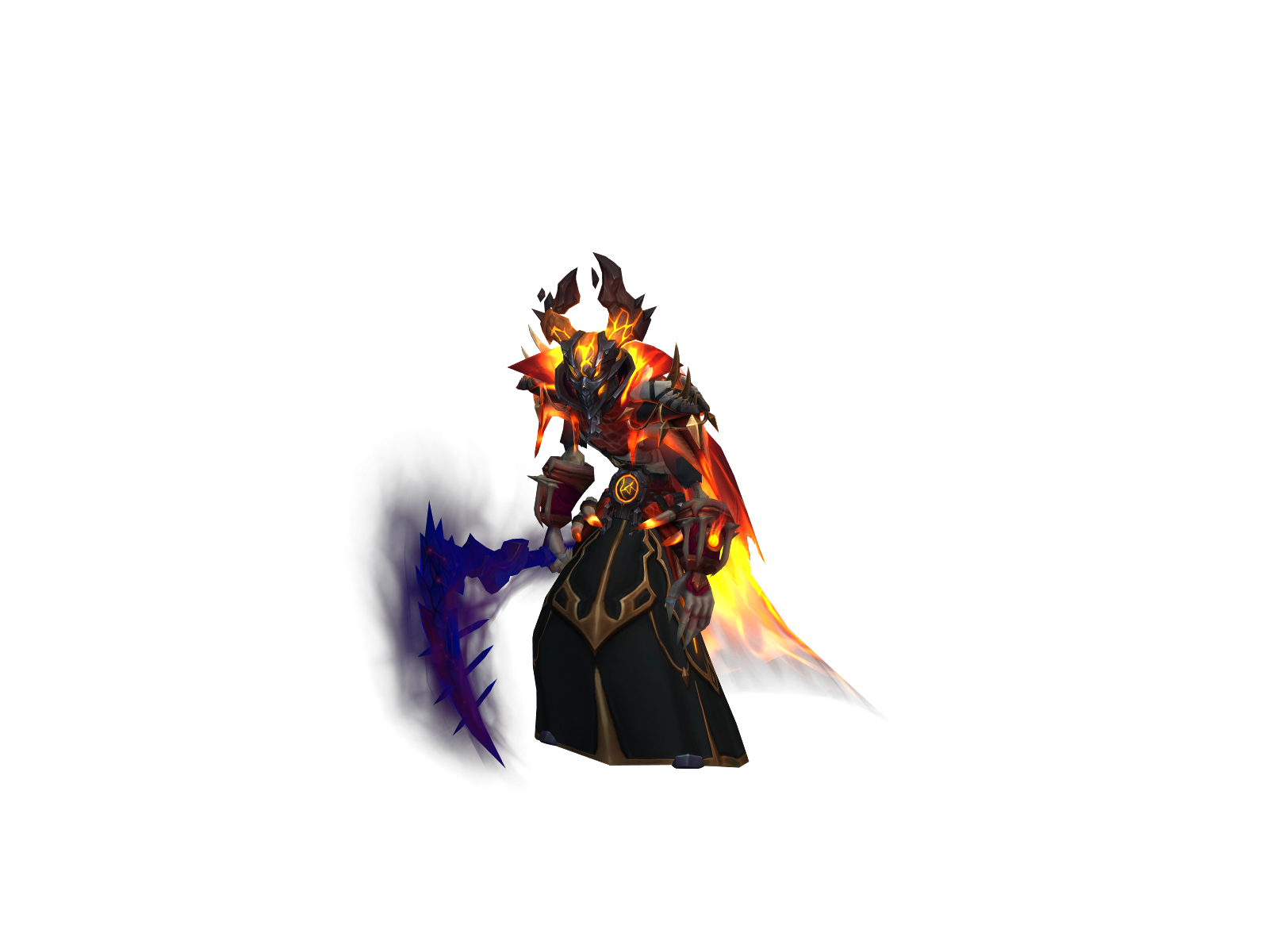 Huitzilopoch 3D character render