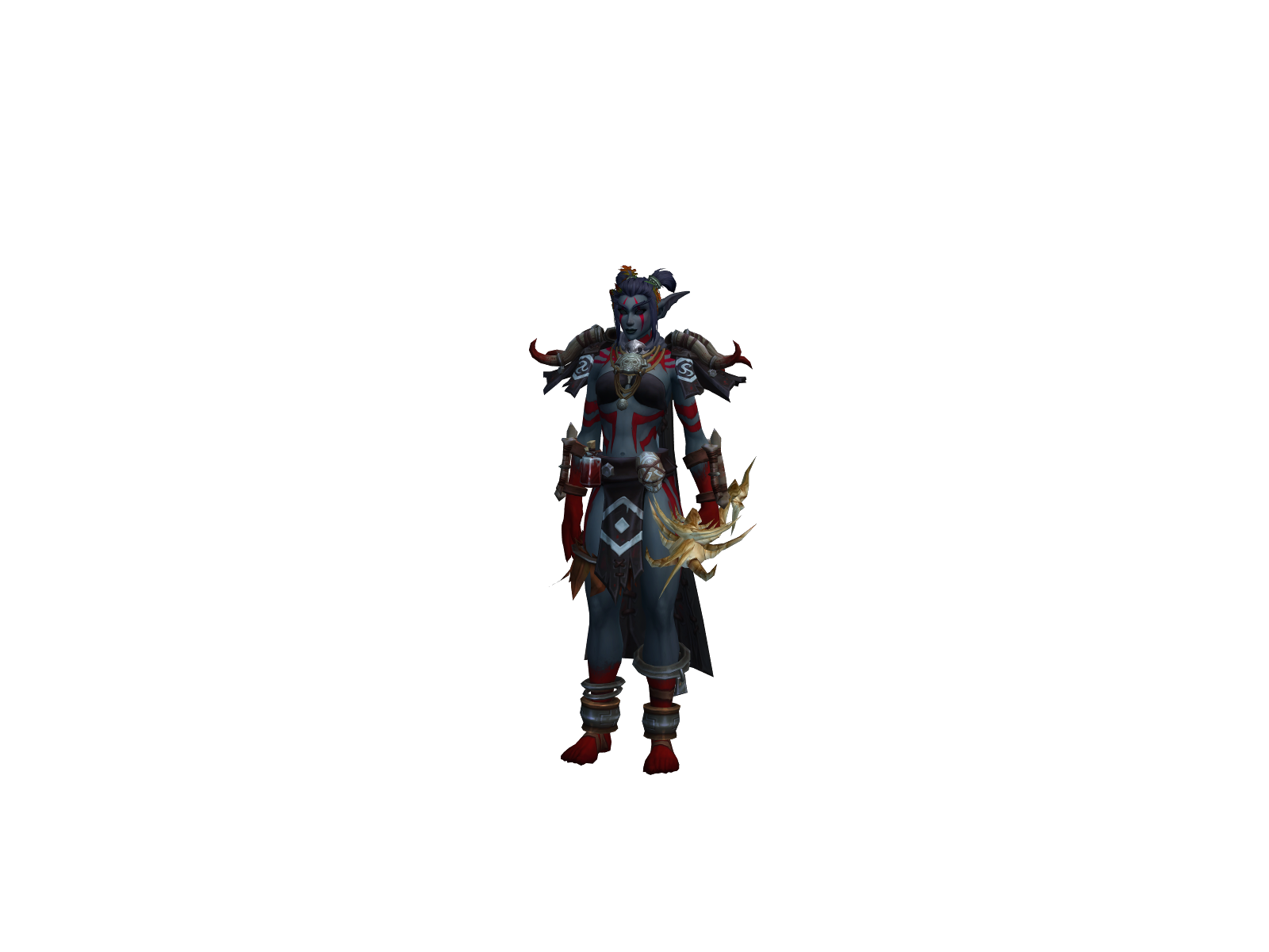 Yvvy 3D character render