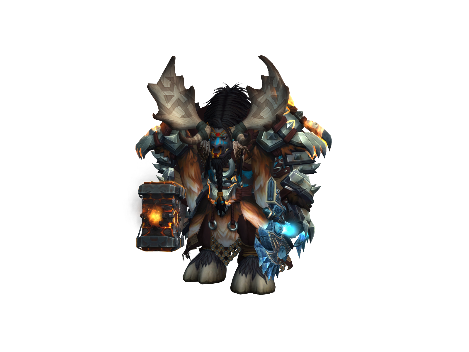 Zerthor 3D character render