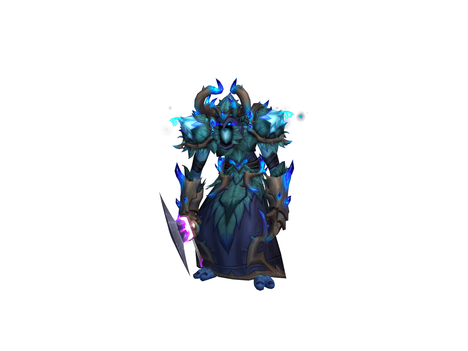 Zerjin 3D character render
