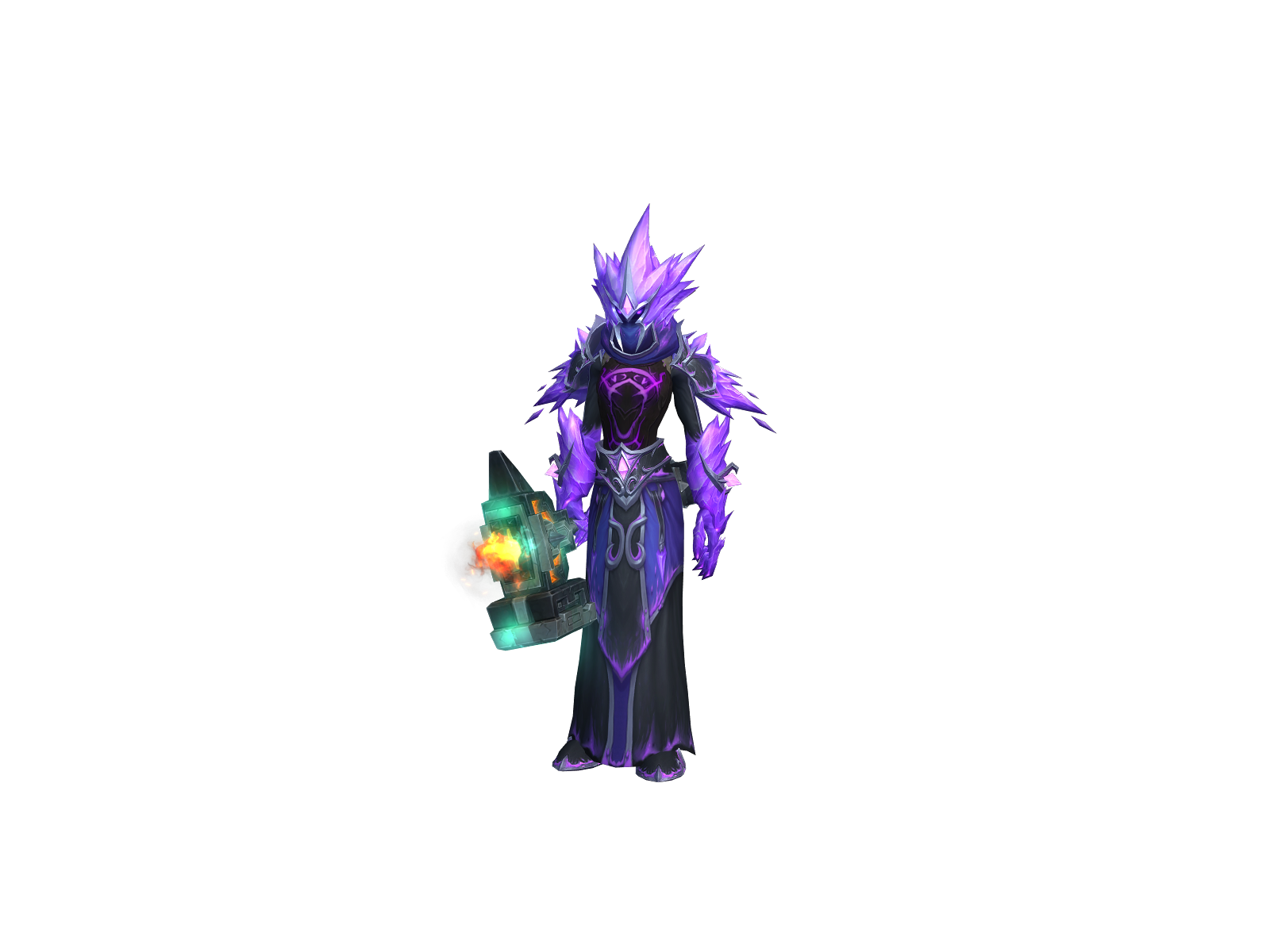Méth 3D character render