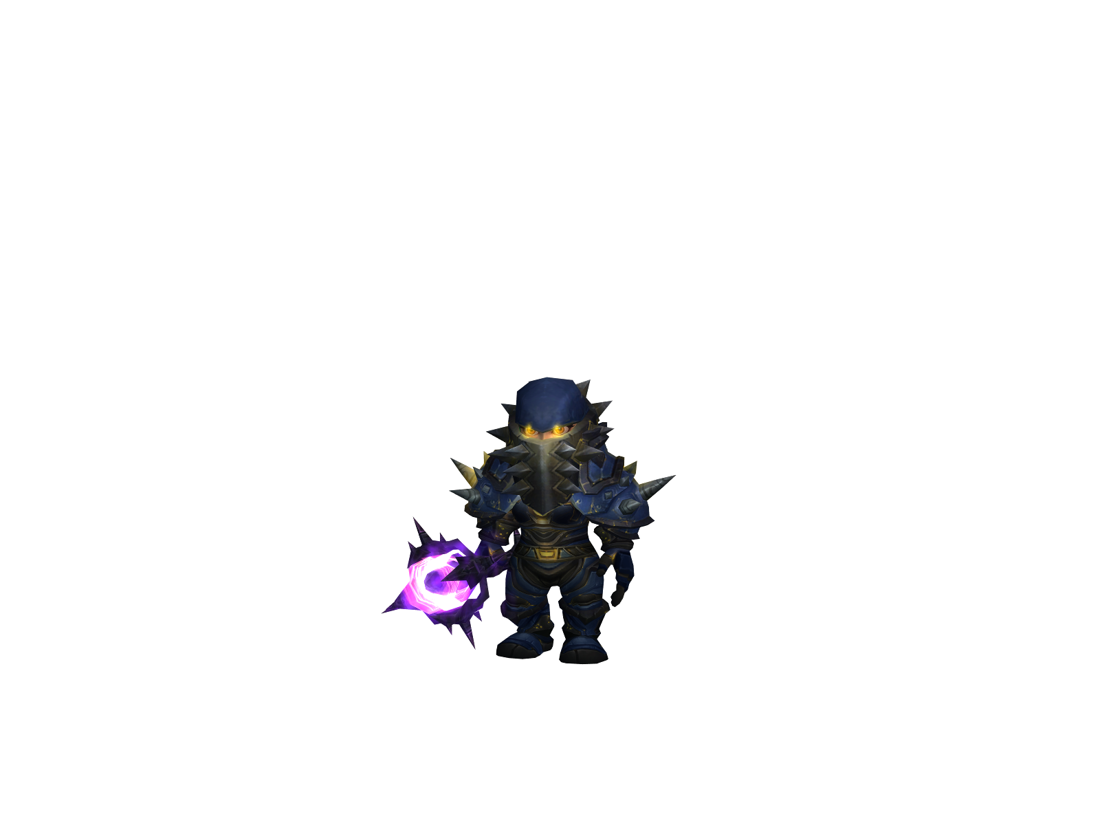 Frickeline 3D character render