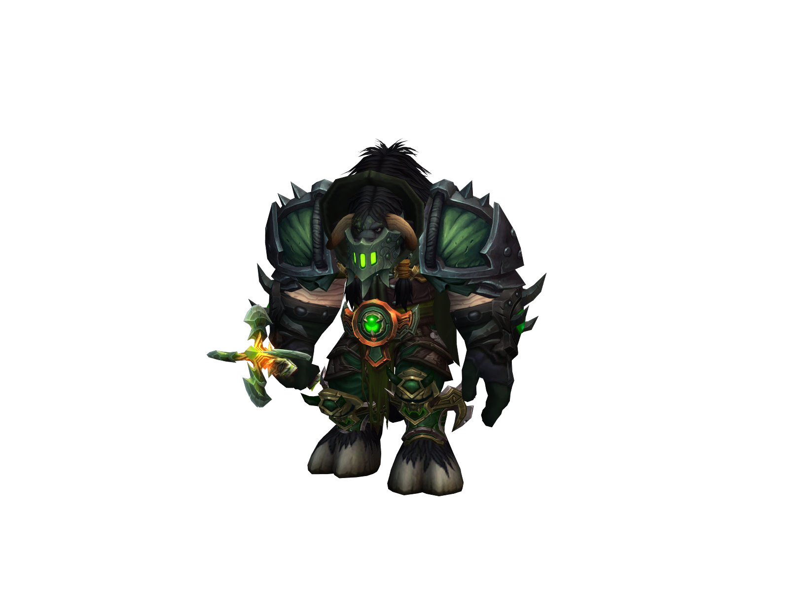 Sýrês 3D character render