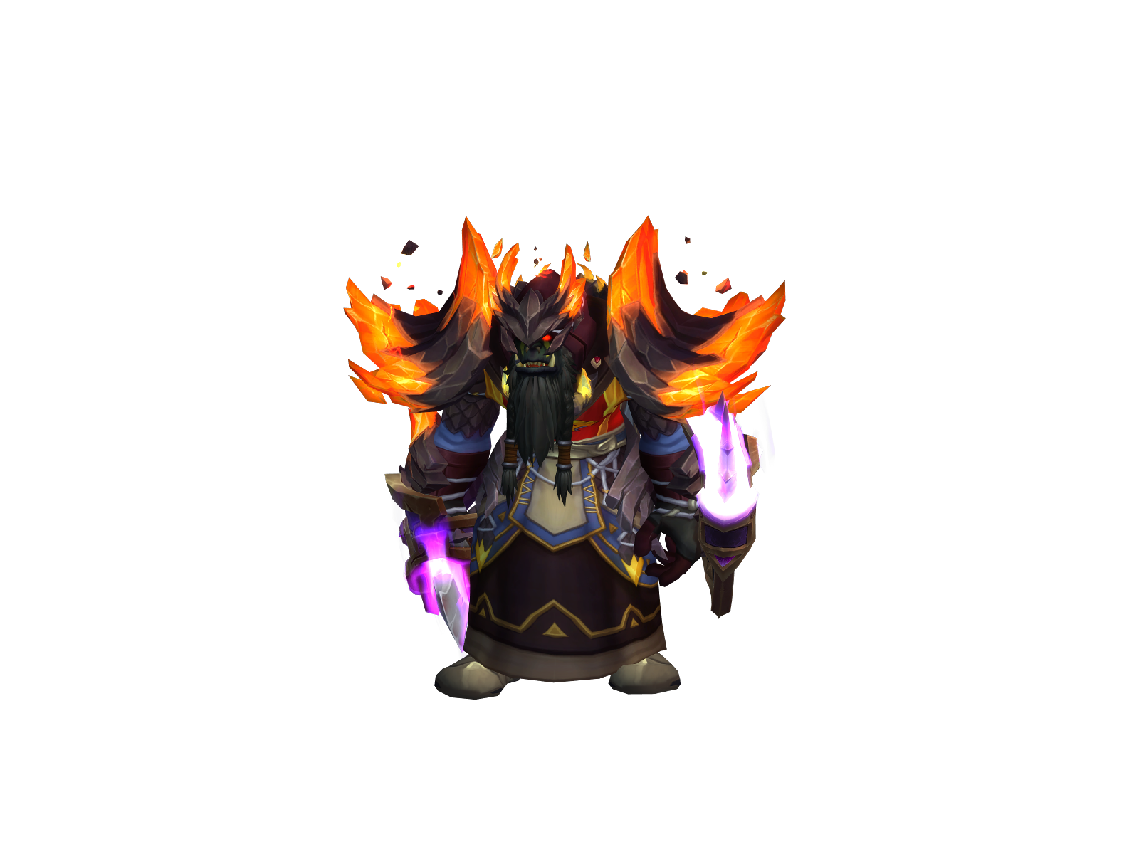 Sarrion 3D character render