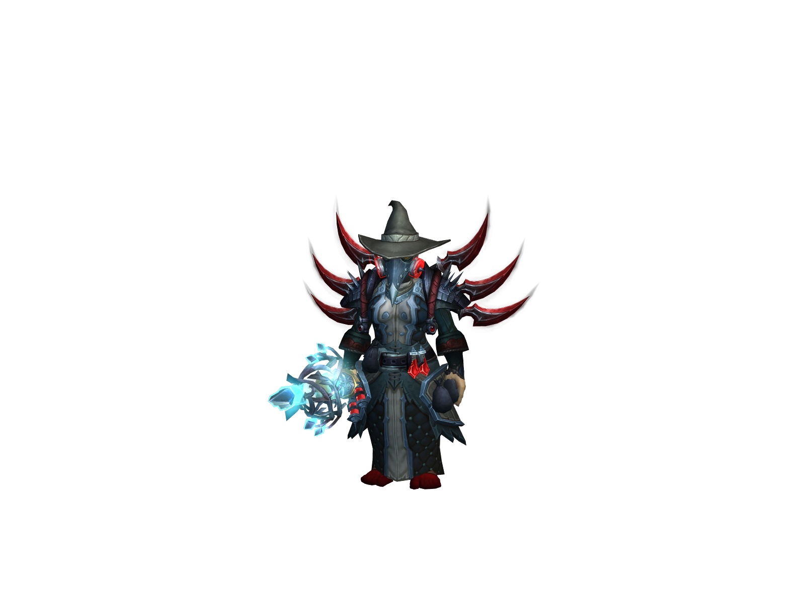 Zauberin 3D character render