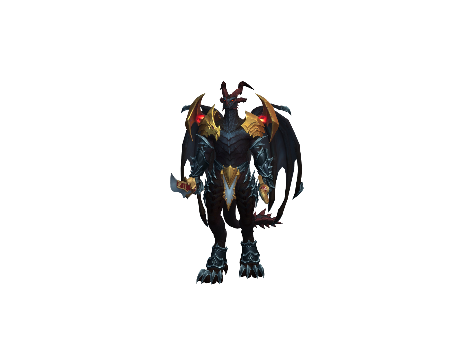 Jàryuu 3D character render