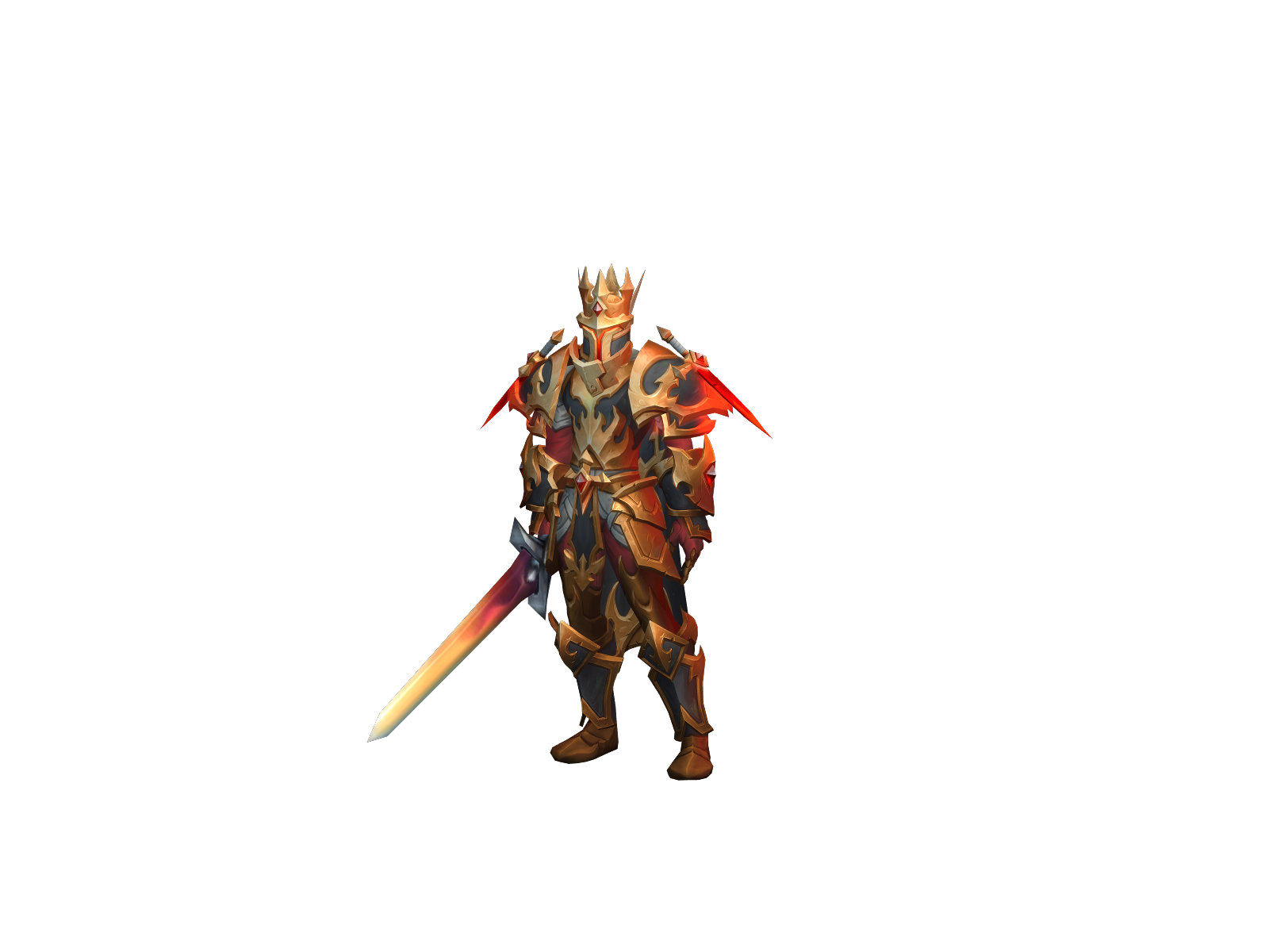 Umonfury 3D character render