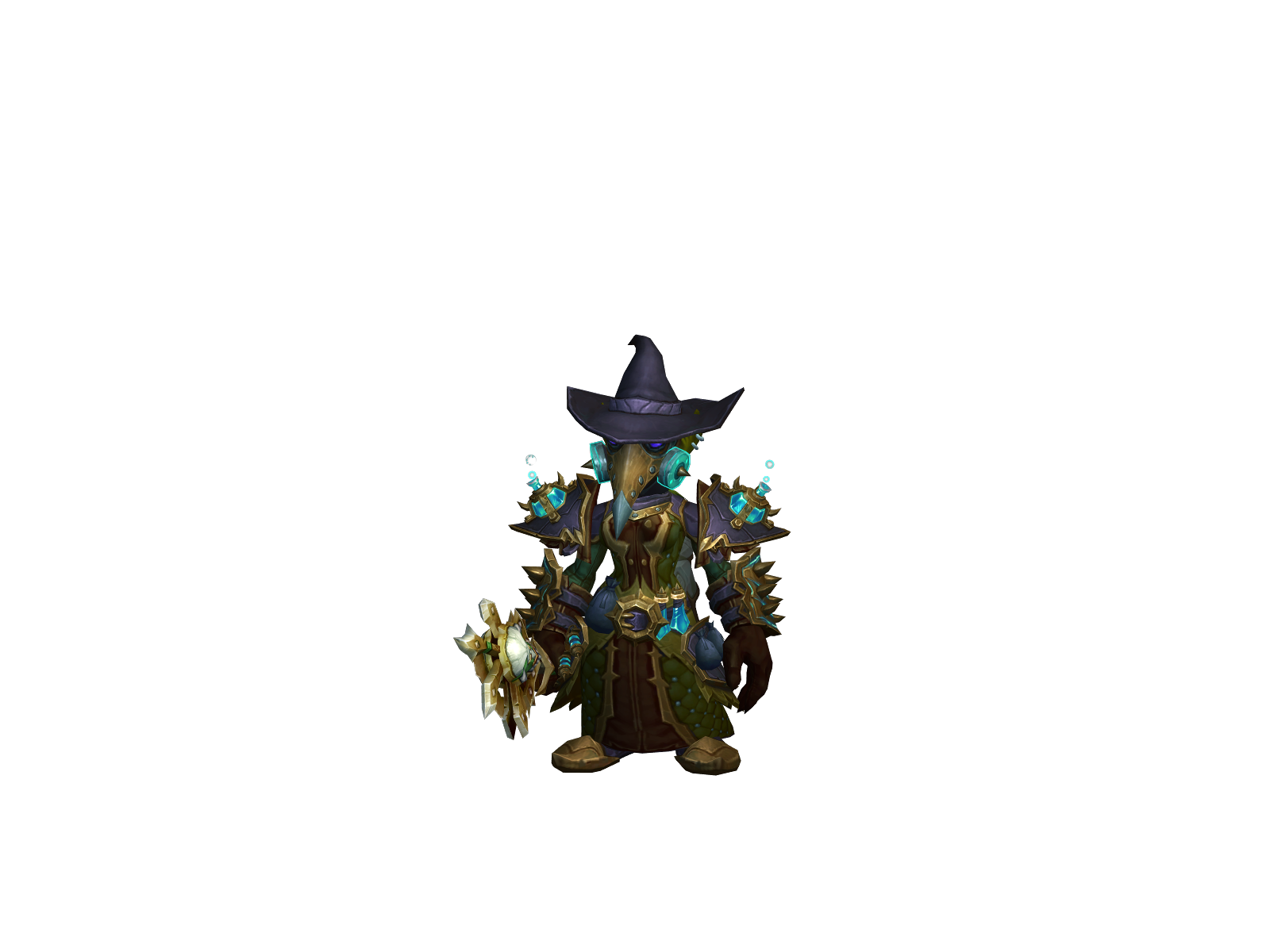 Cîerâ 3D character render