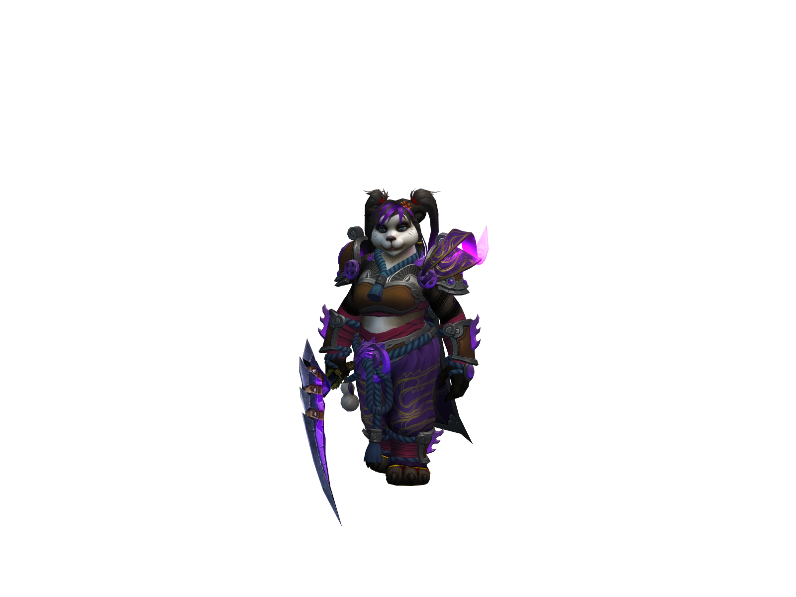Aiiyaka 3D character render