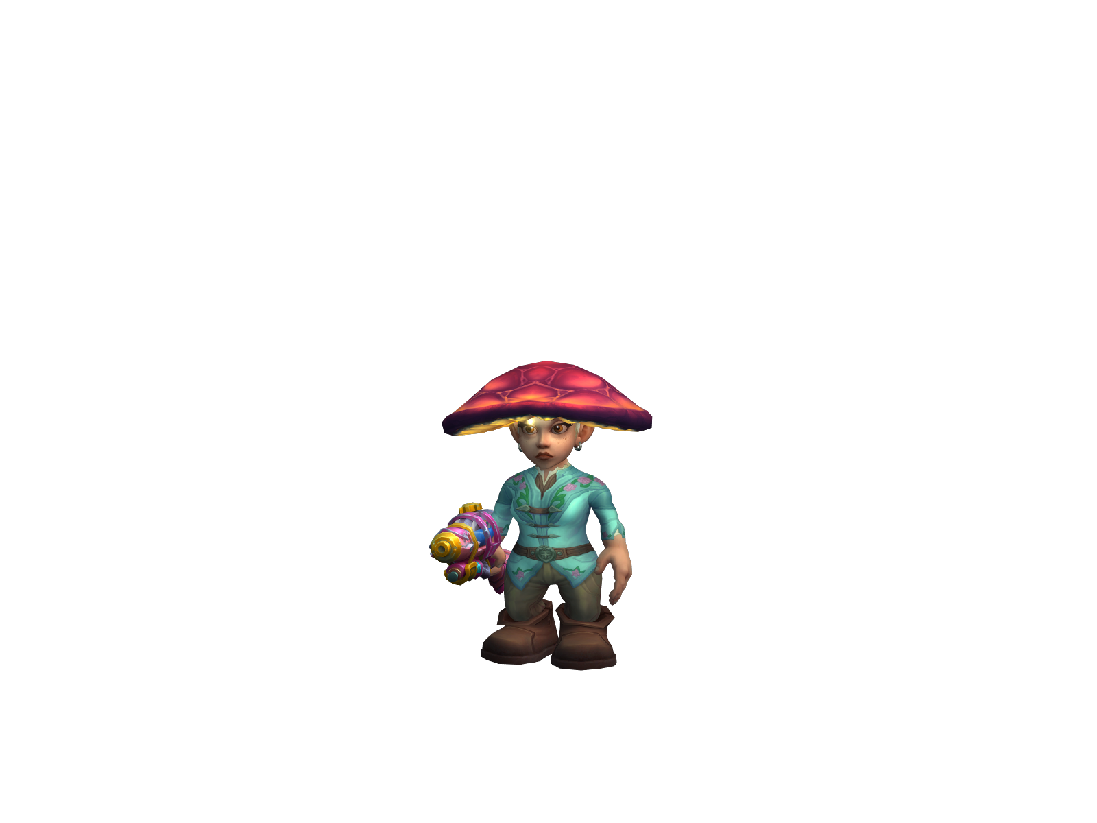 Onida 3D character render