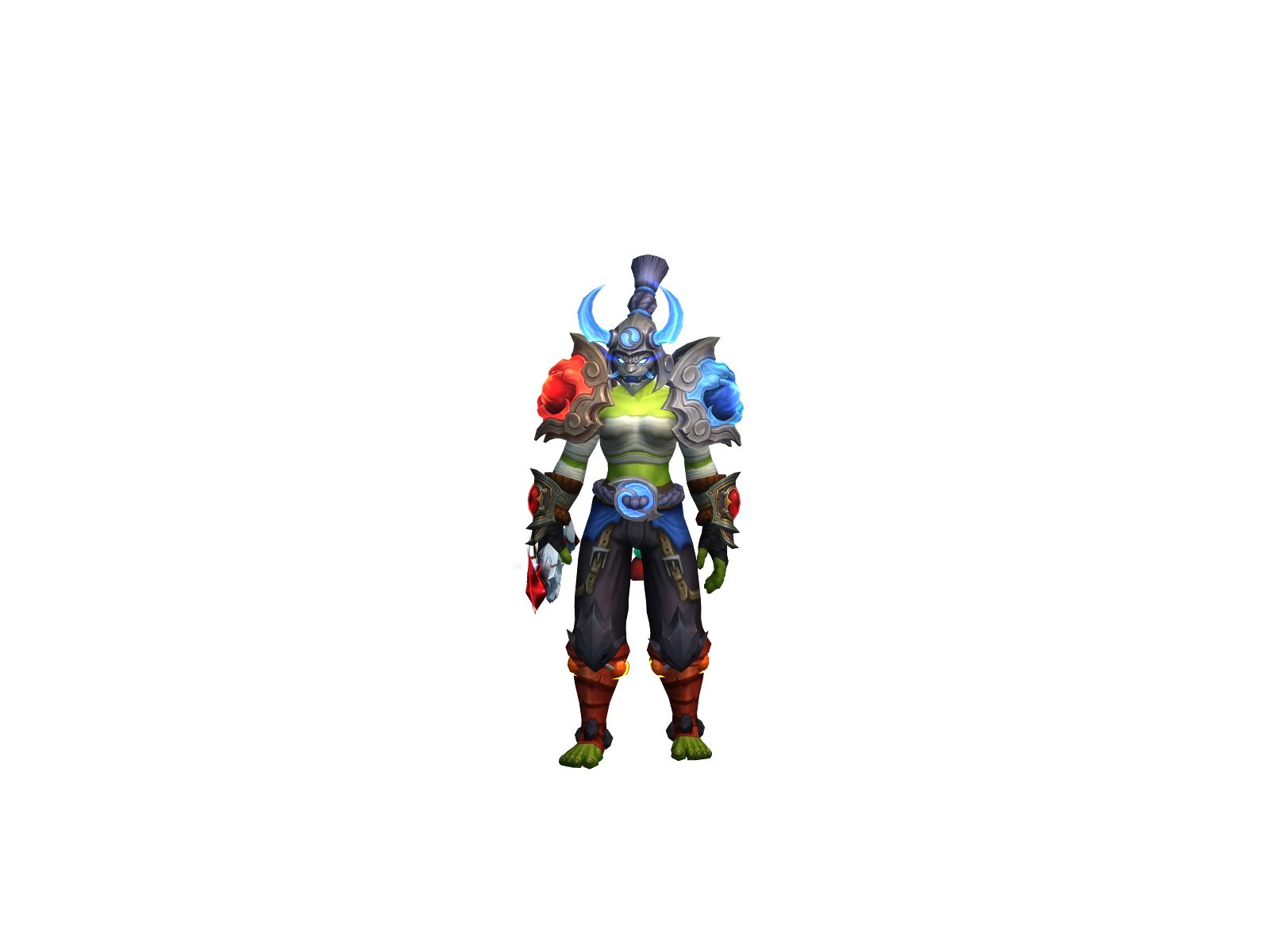 Sinjongun 3D character render