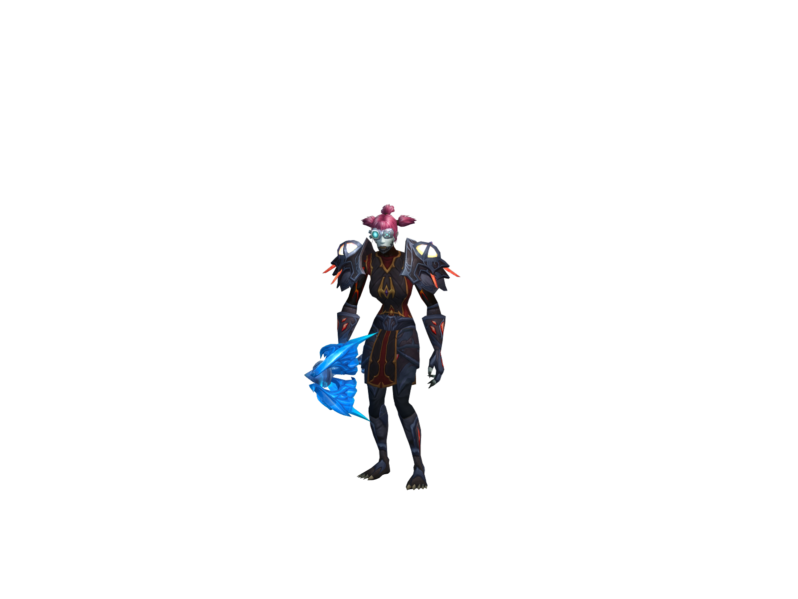 Solanii 3D character render