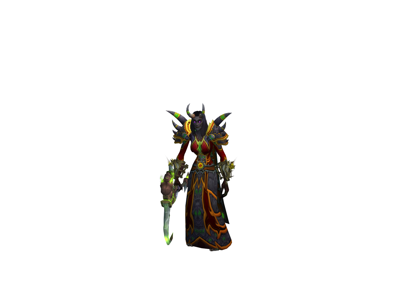 Mhevra 3D character render
