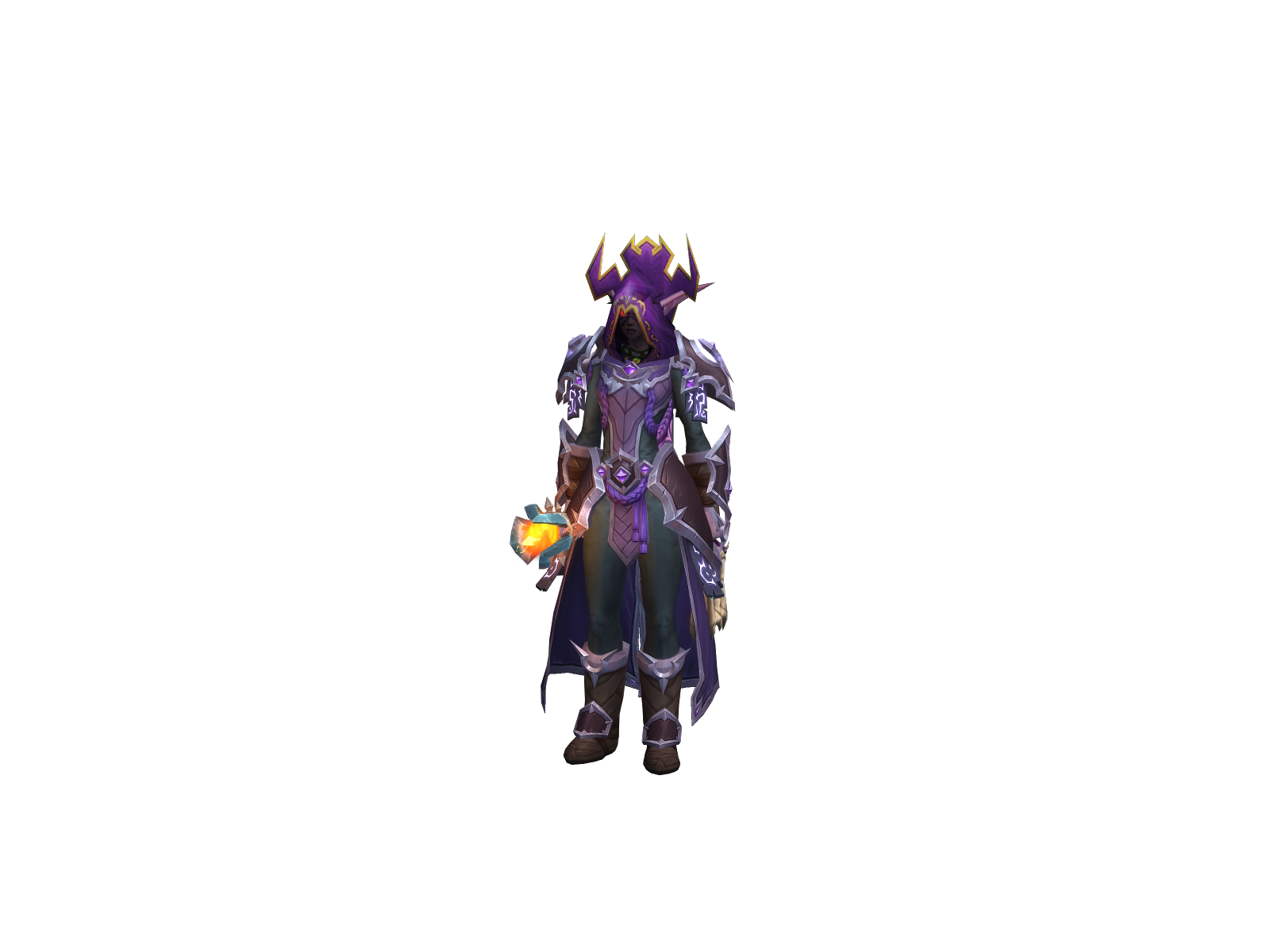 shayura 3D character render