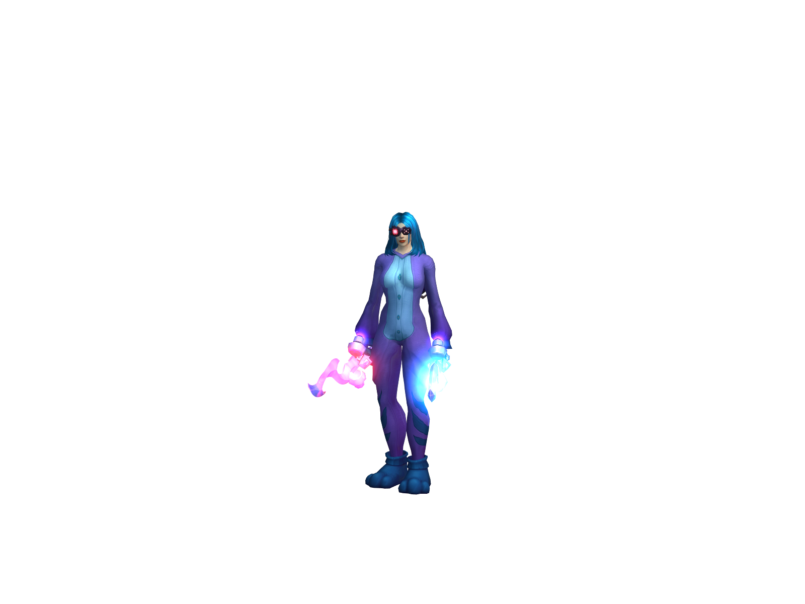 Flipflop 3D character render
