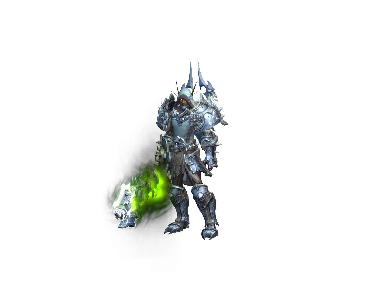 Drakfal 3D character render