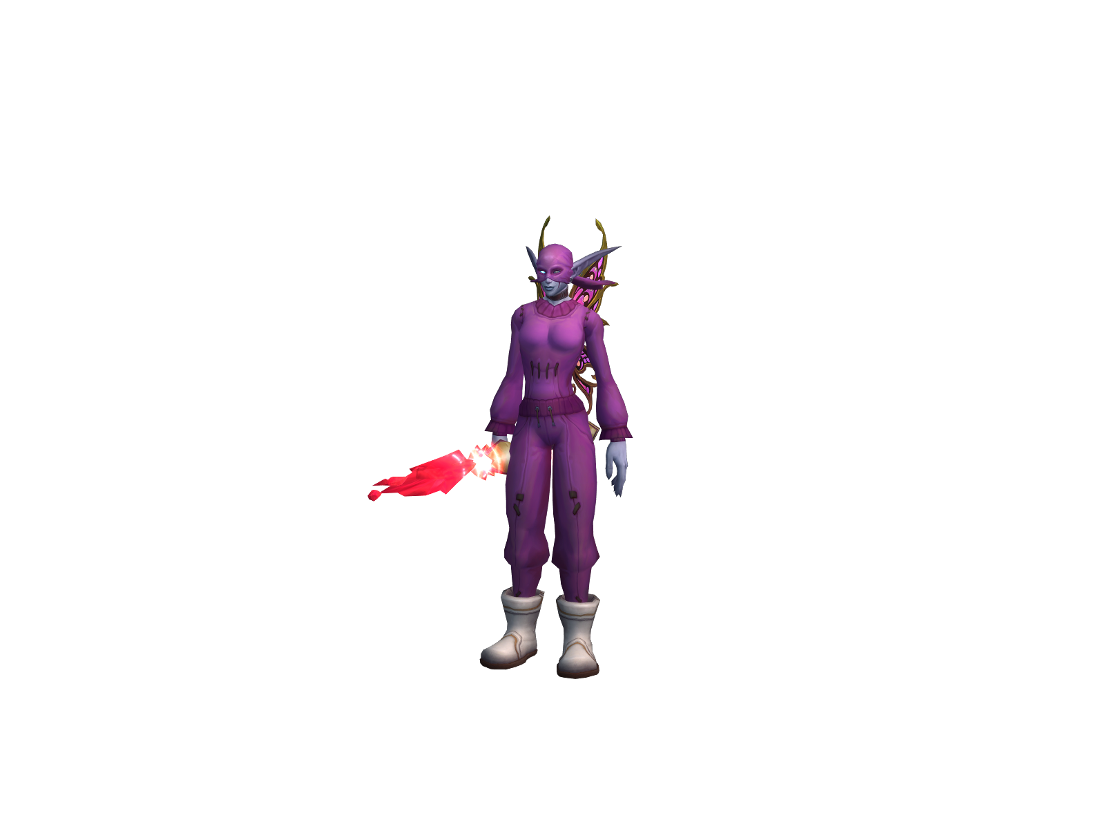 Qtp 3D character render