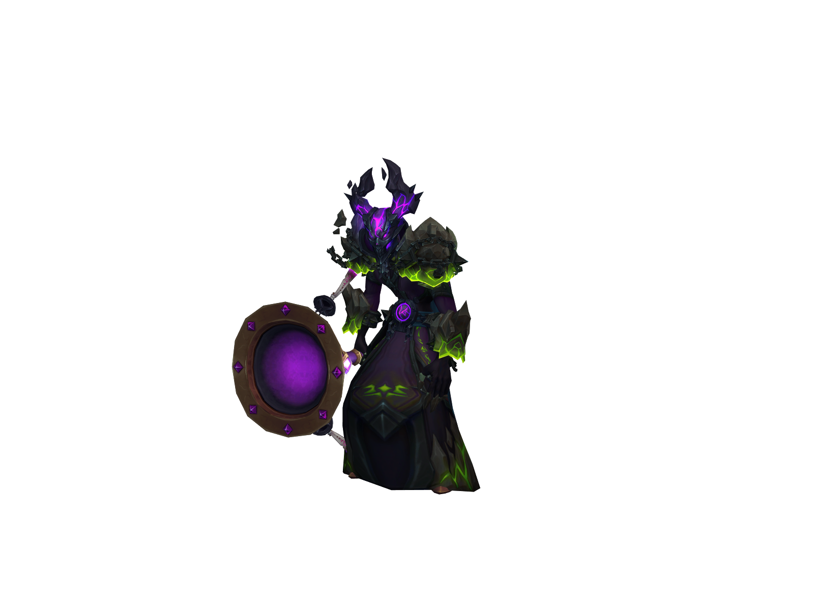 Verderbnis 3D character render