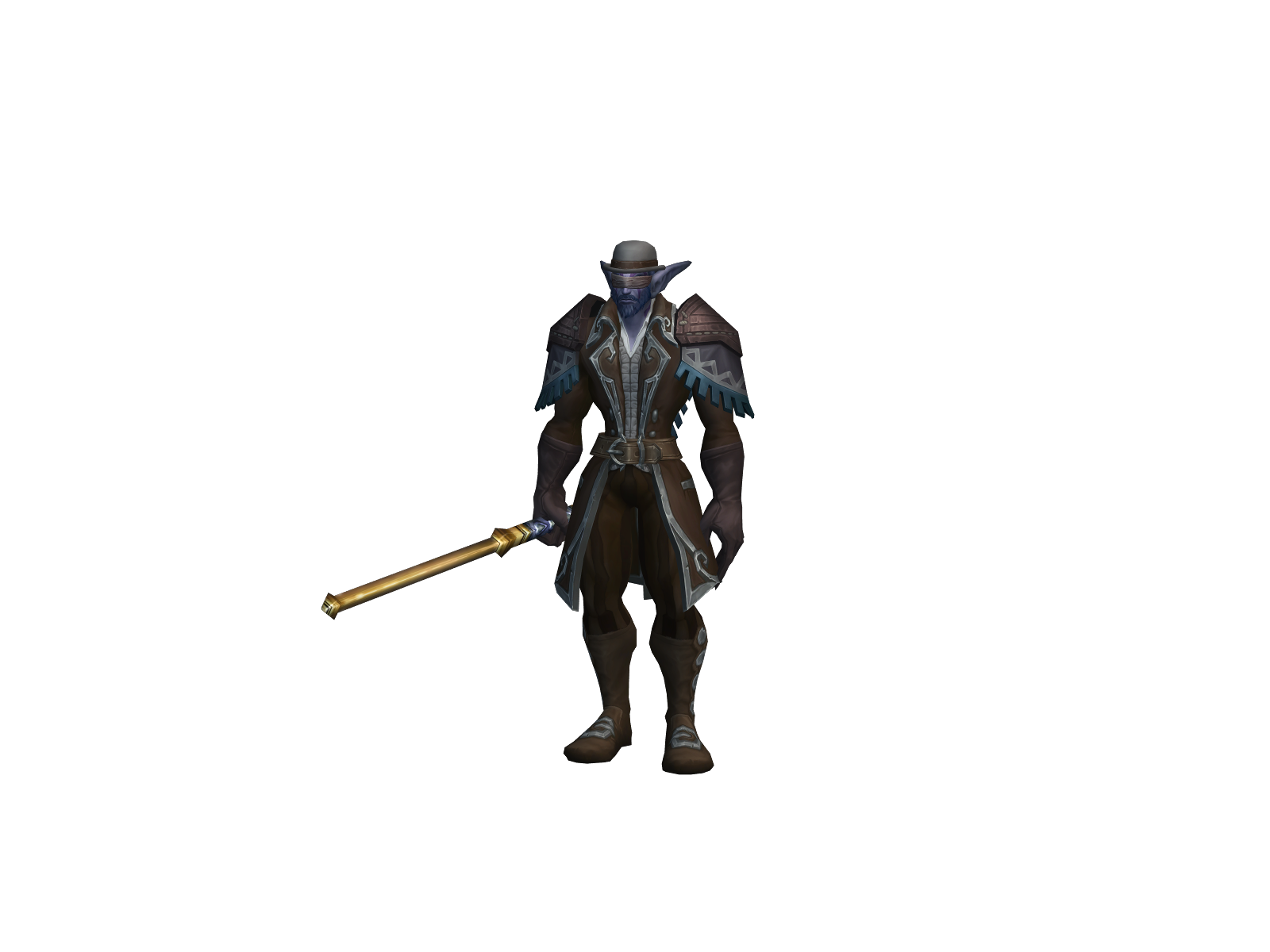 Ydruid 3D character render