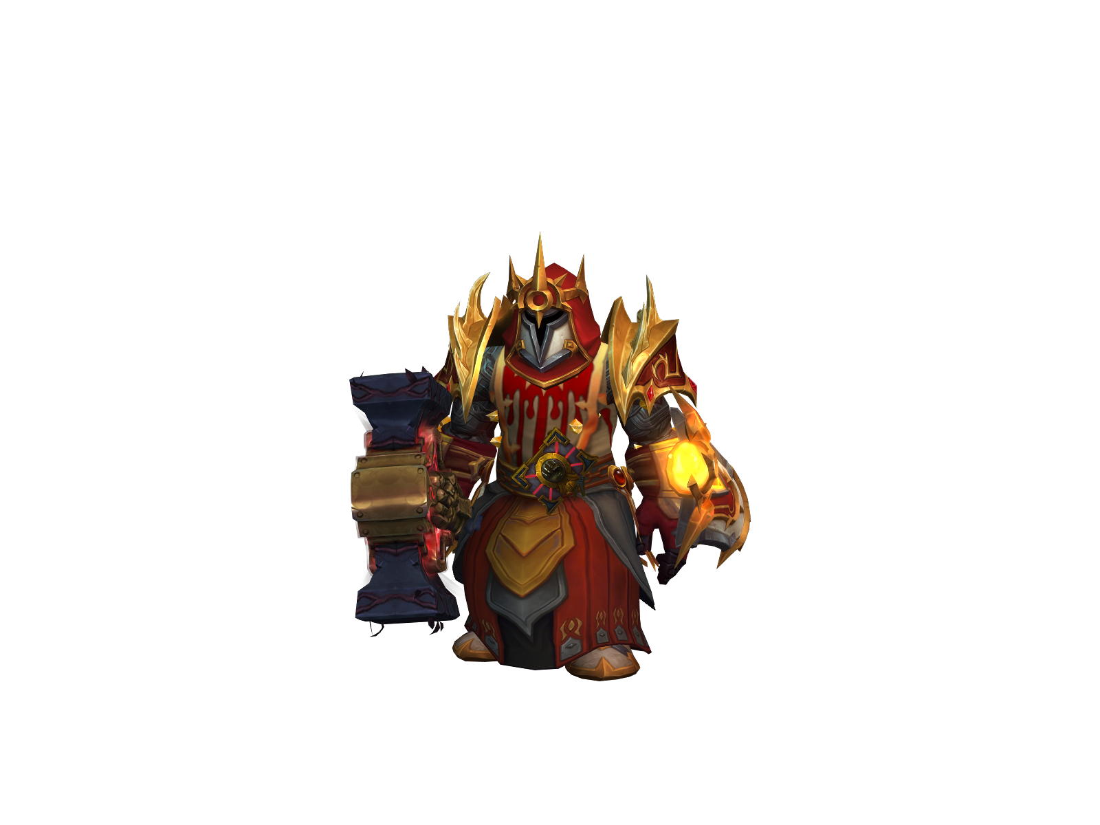 Goldenranger 3D character render