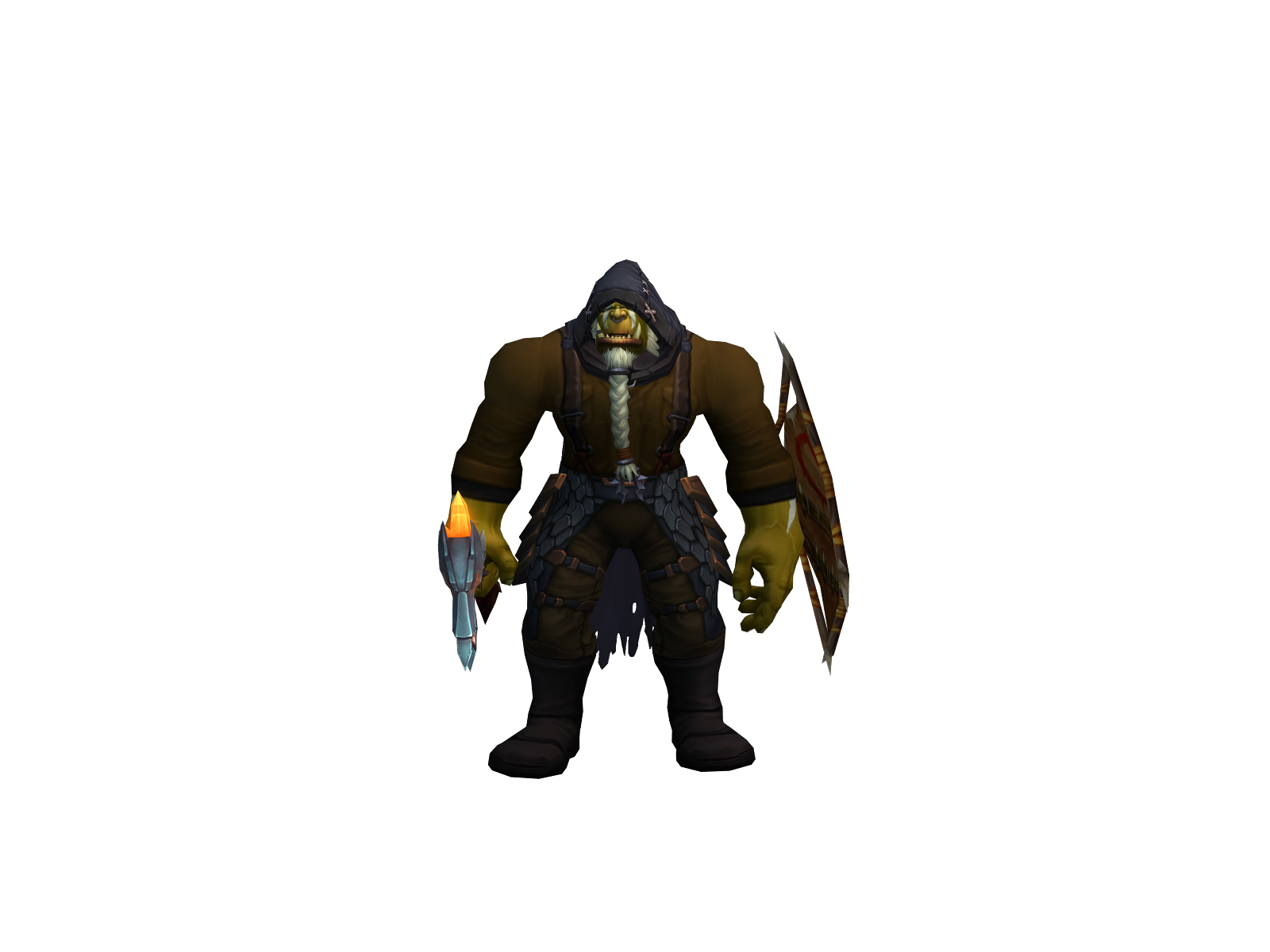 Mahoni 3D character render