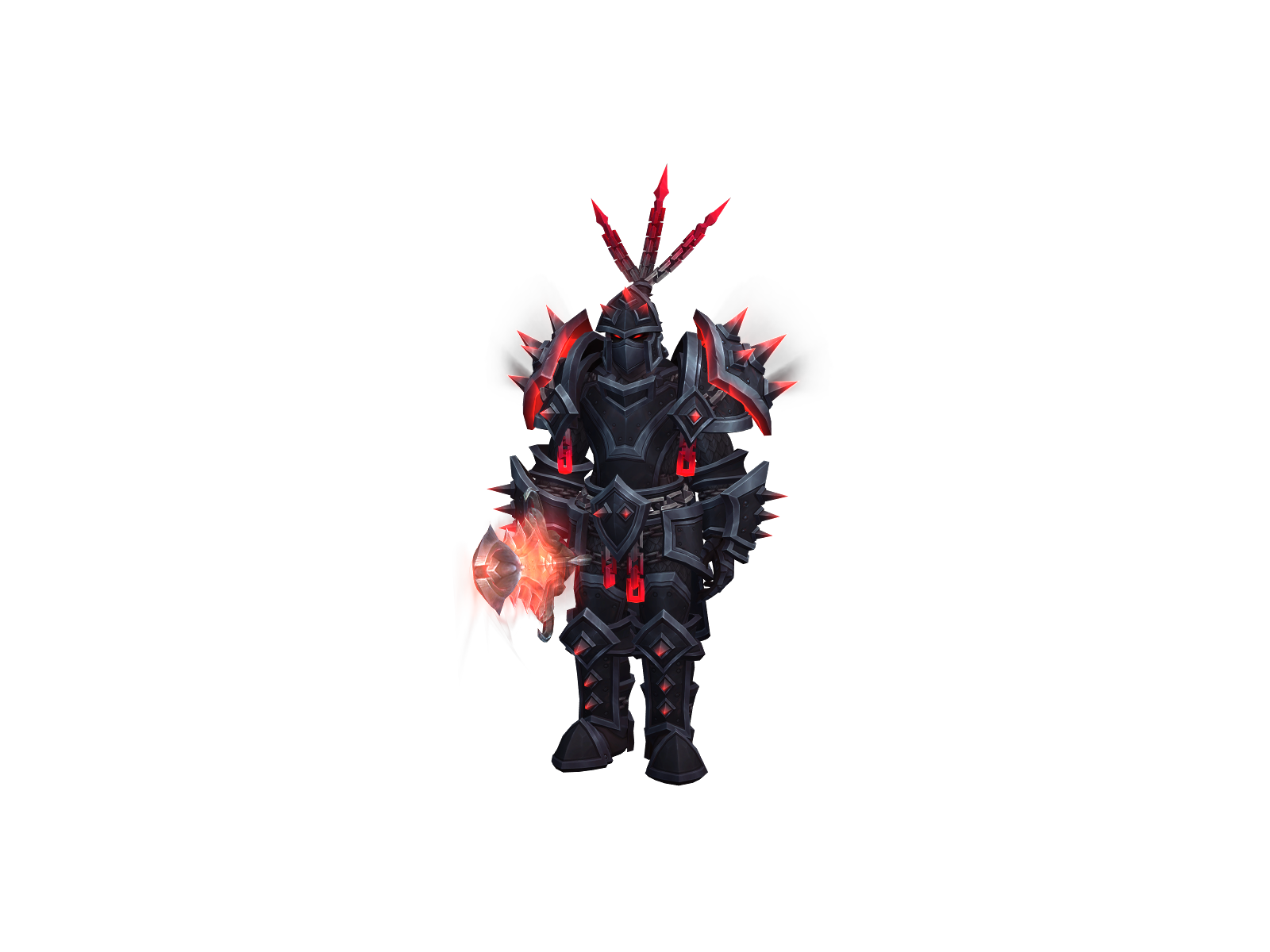 Raoh 3D character render