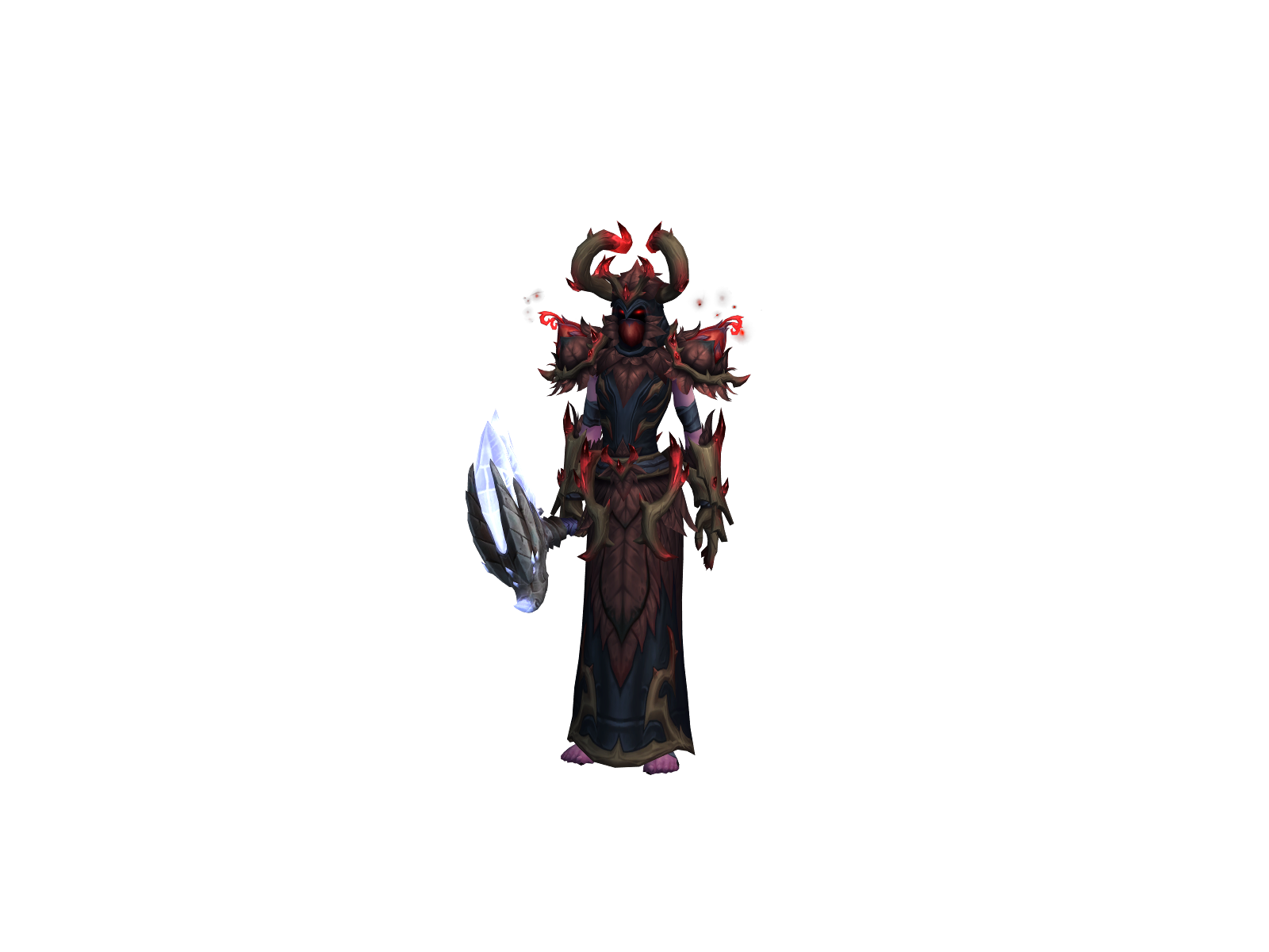 Sérø 3D character render