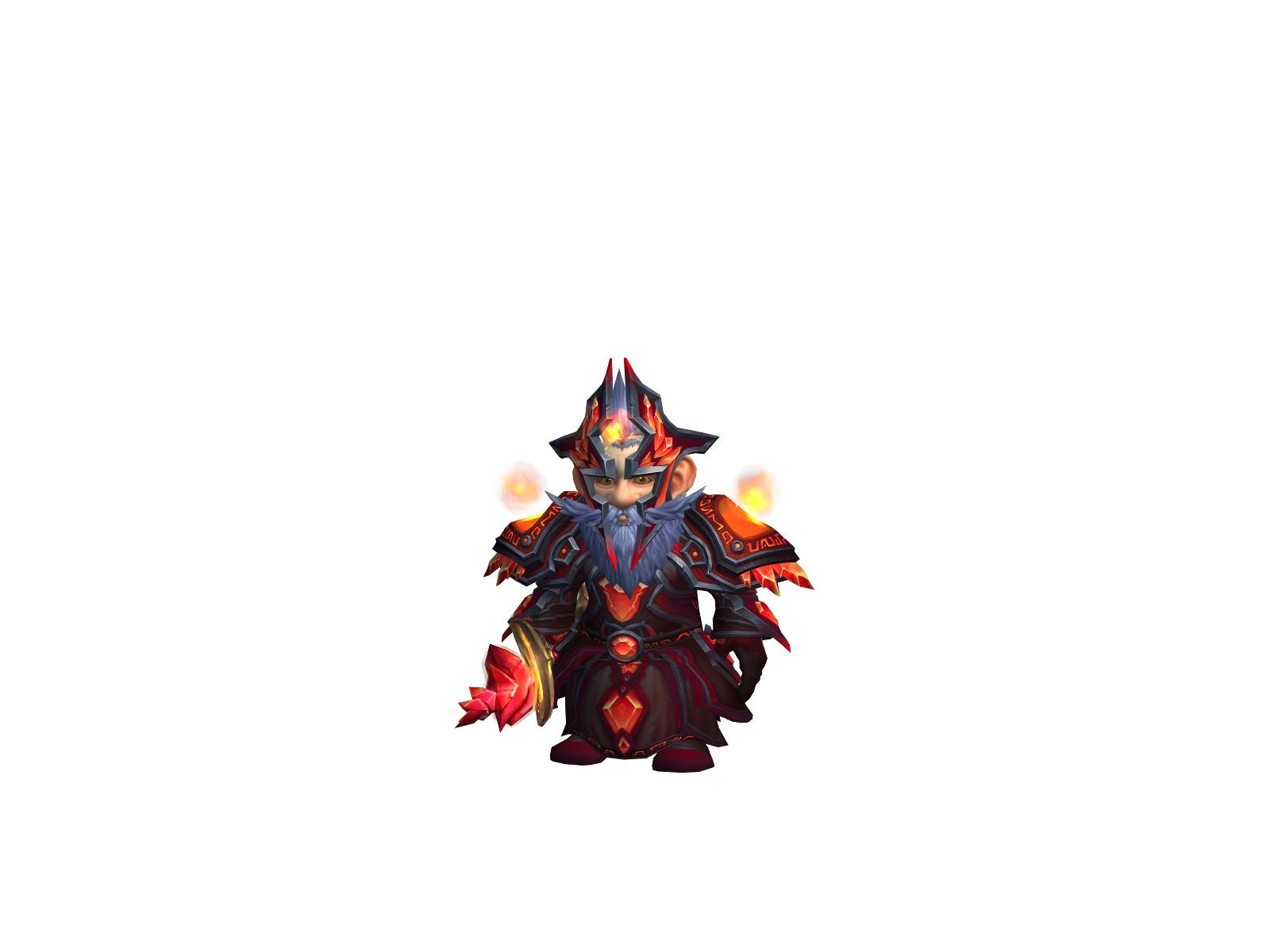 Magietron 3D character render