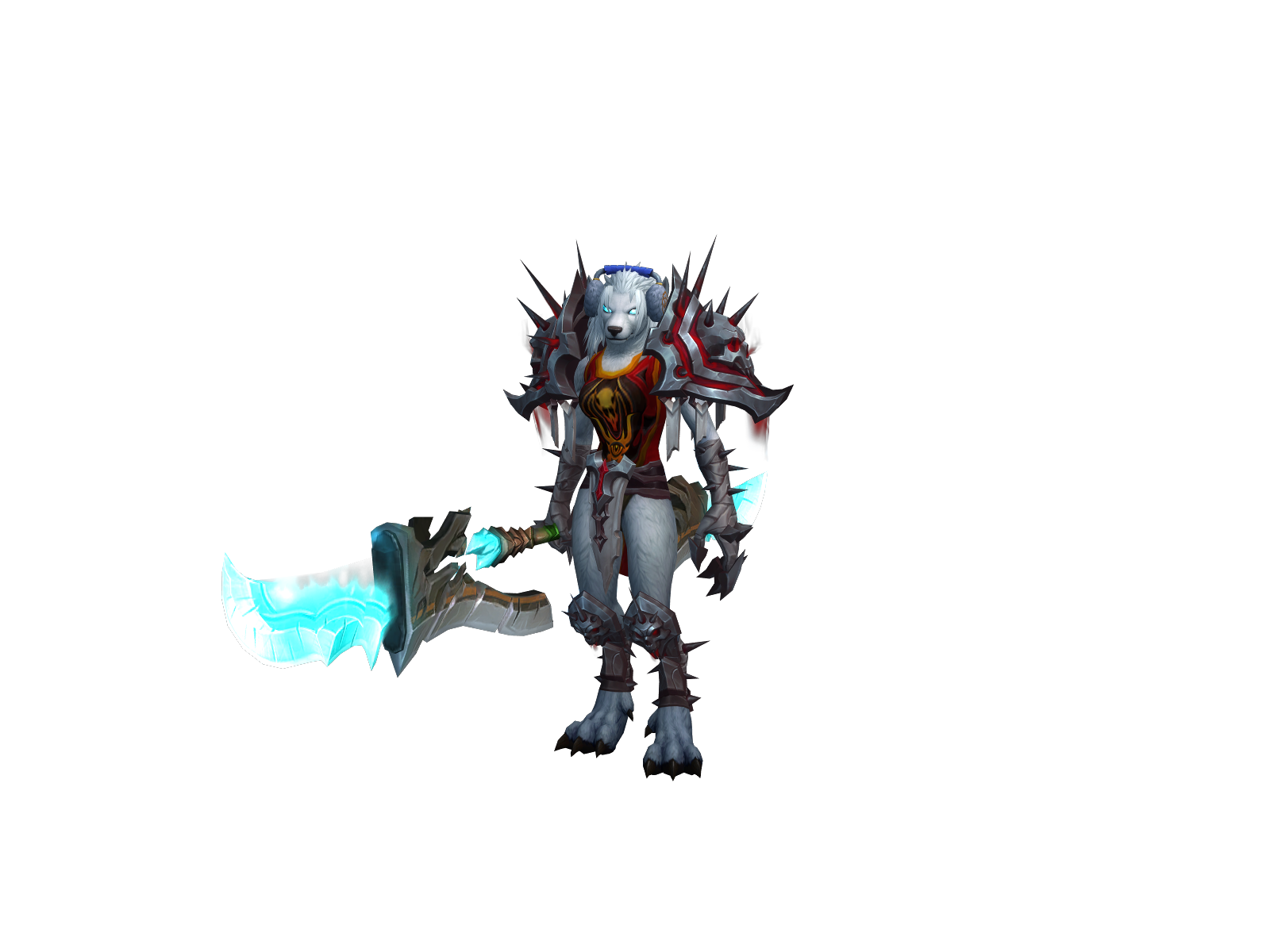 hög 3D character render