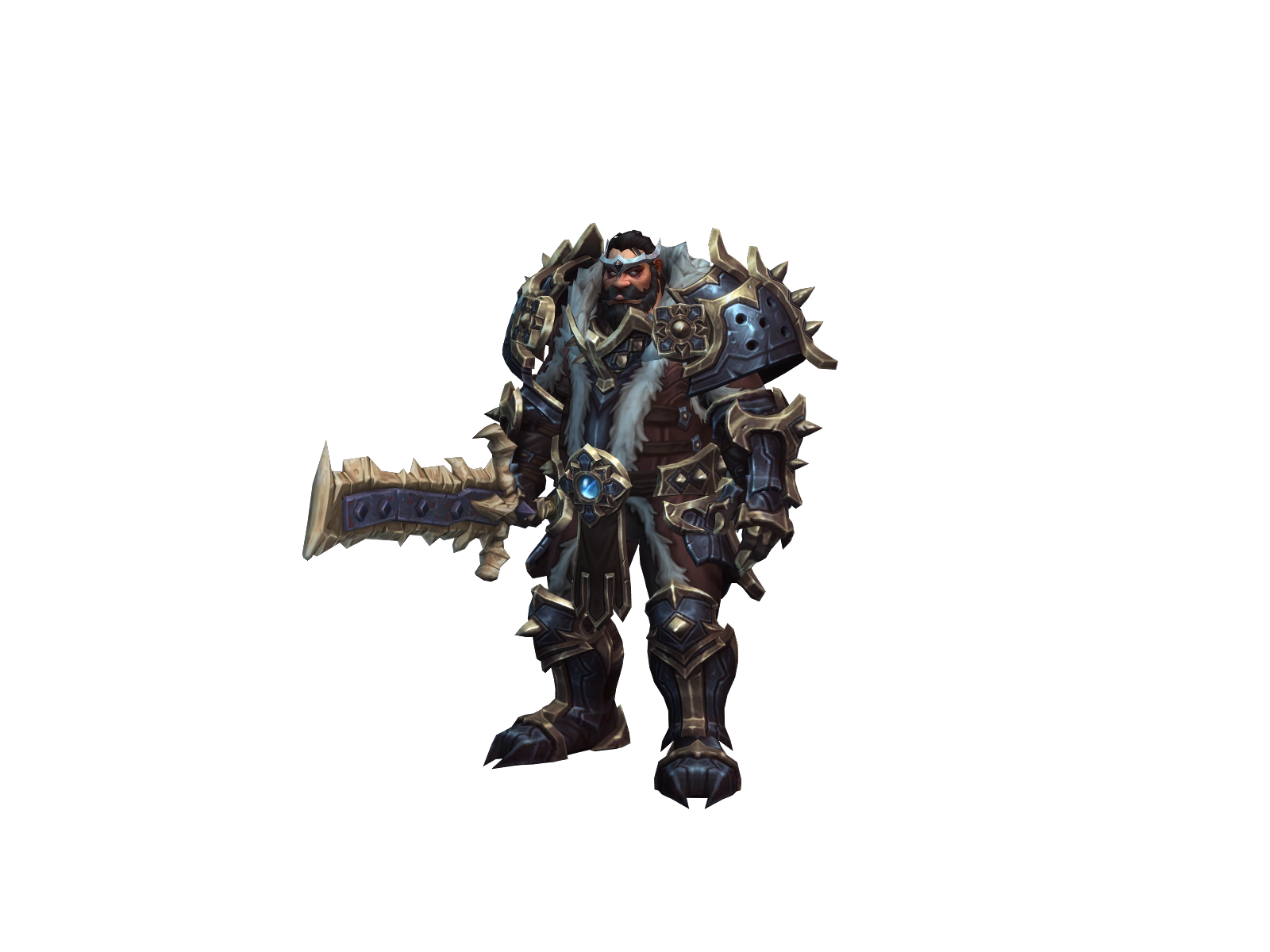 Cæden 3D character render