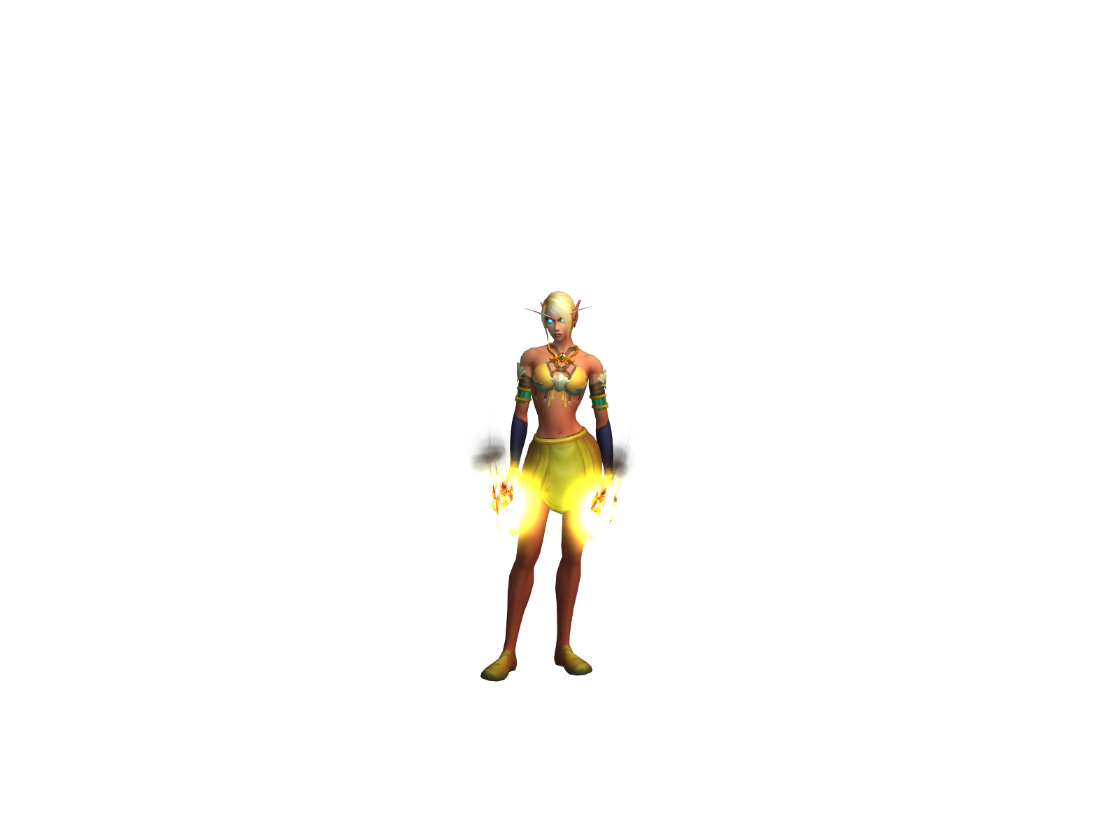 Lillyskyx 3D character render