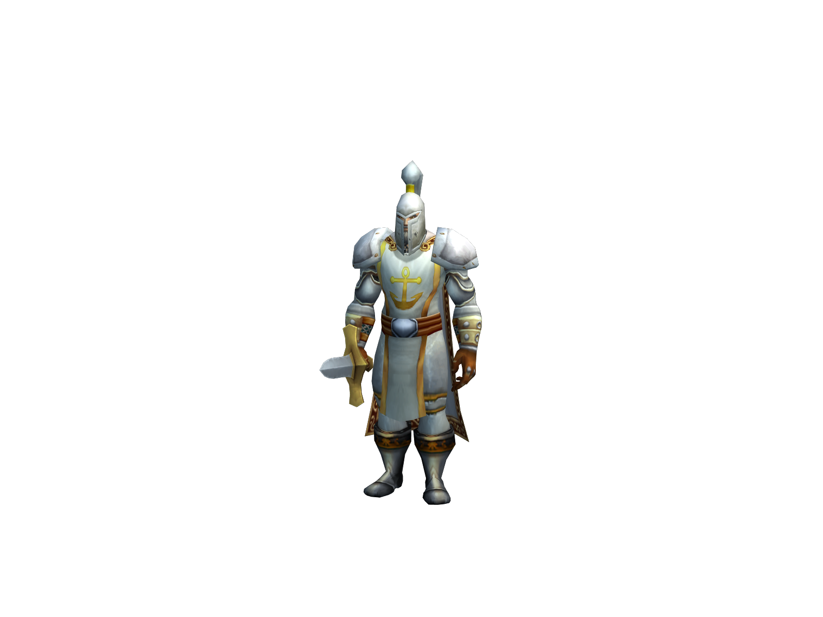 Gottfried 3D character render