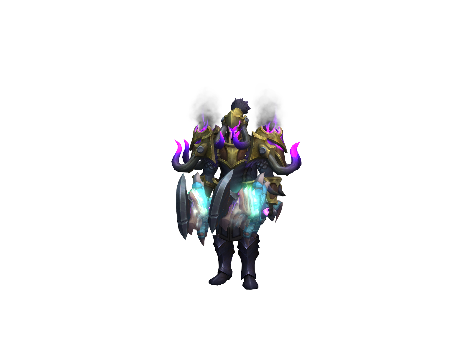 Thyrãx 3D character render
