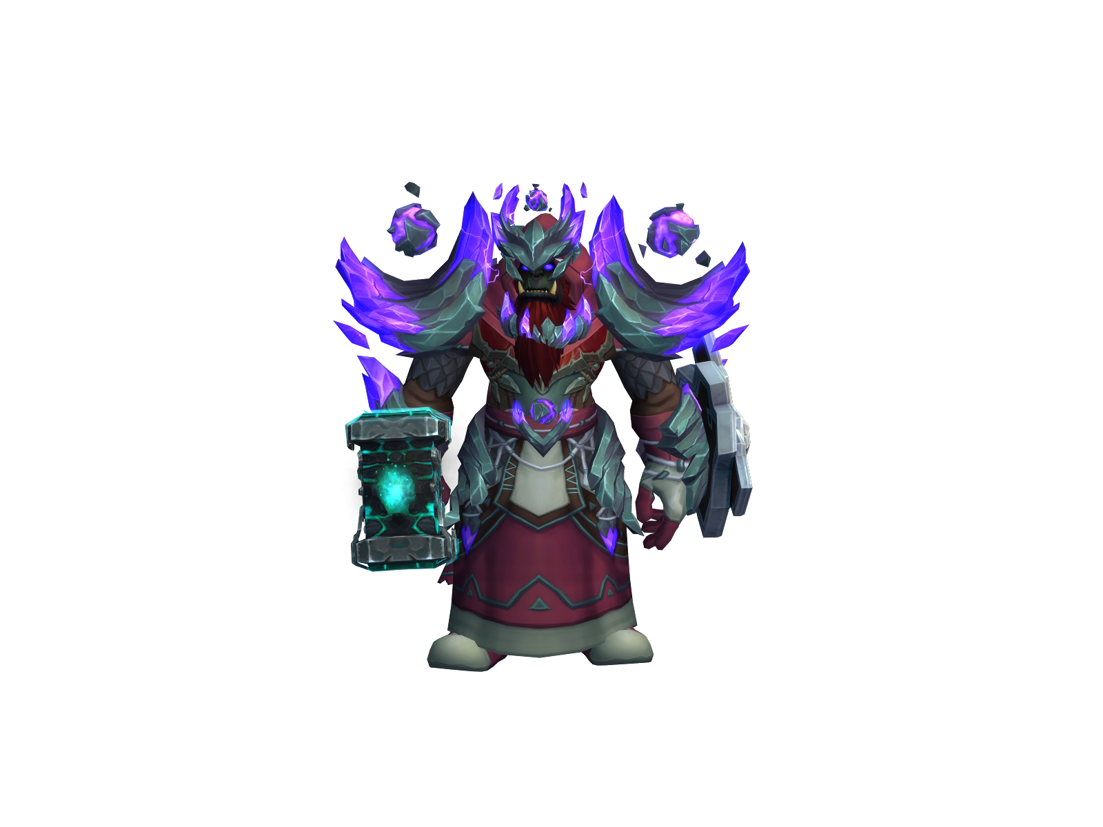 Throkmar 3D character render