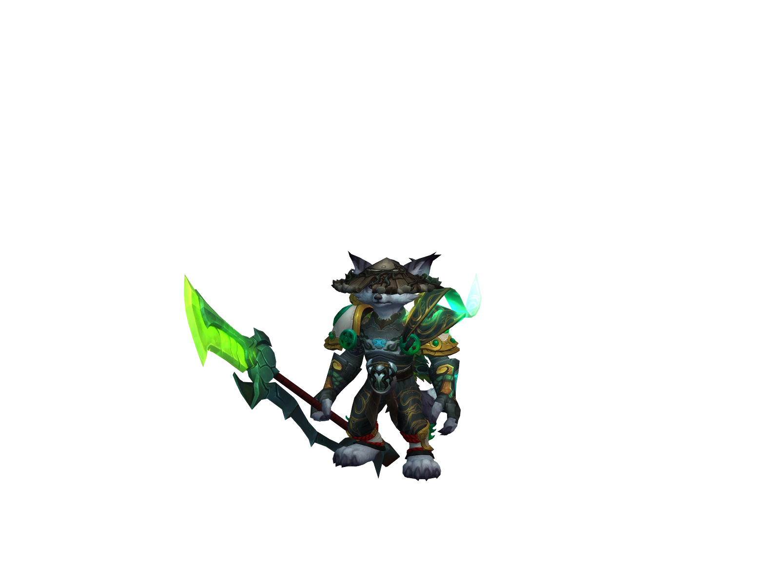 Pantha 3D character render