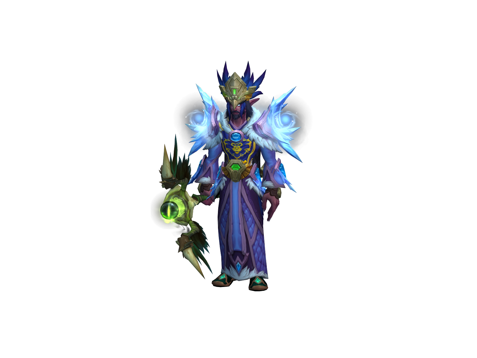 Gandalulf 3D character render
