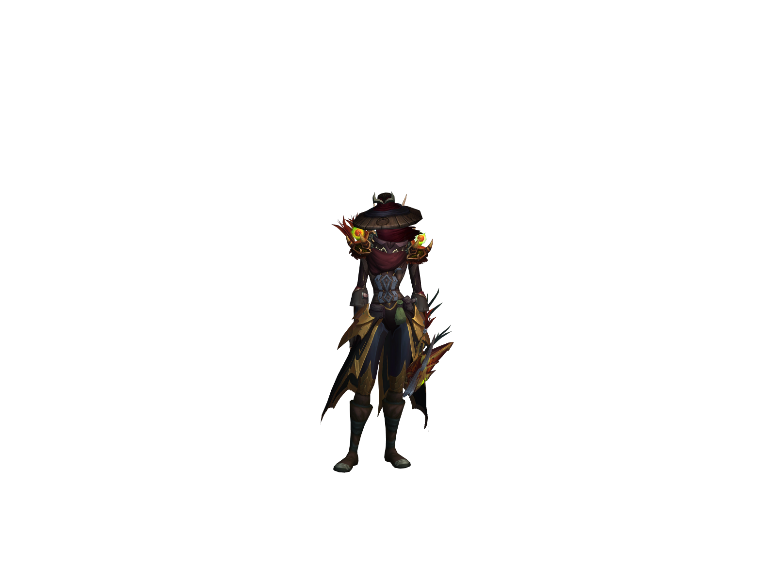 Mayvus 3D character render