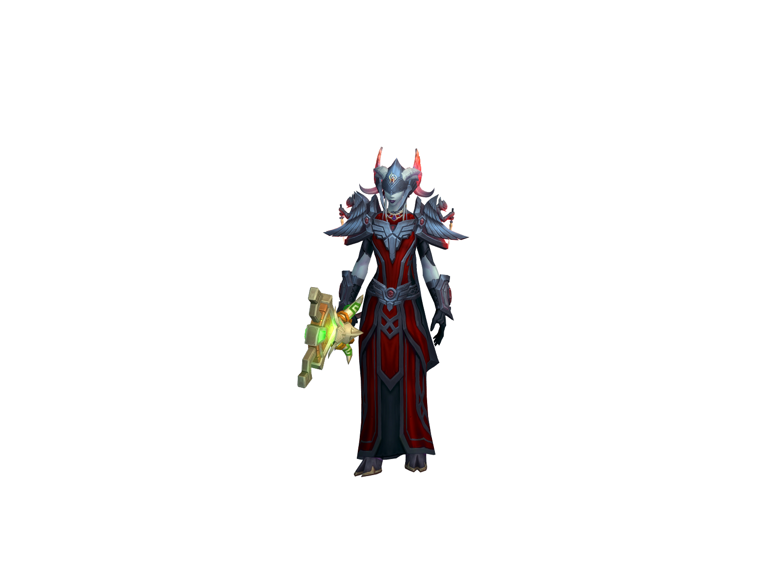 Villet 3D character render