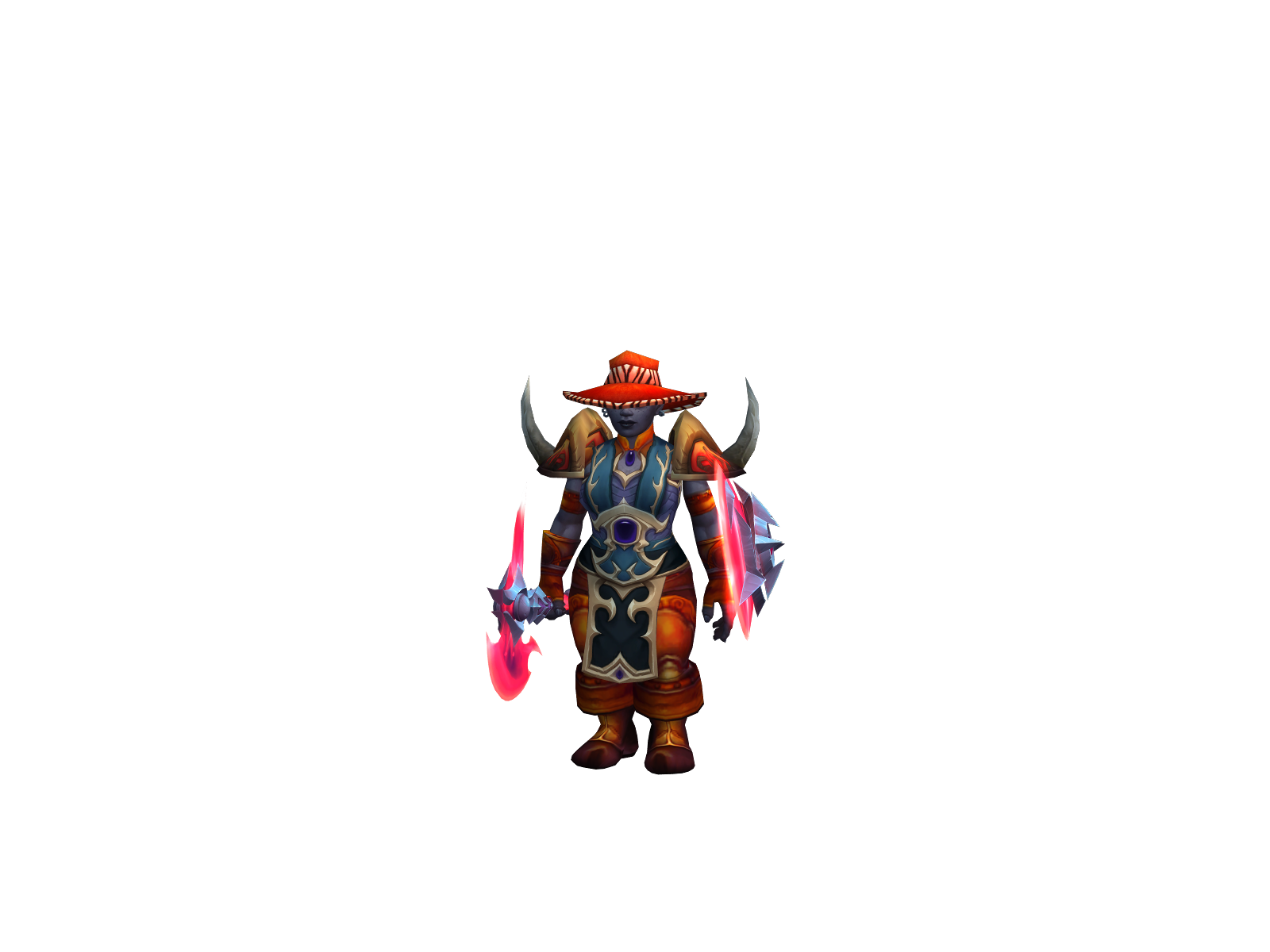Thoreas 3D character render